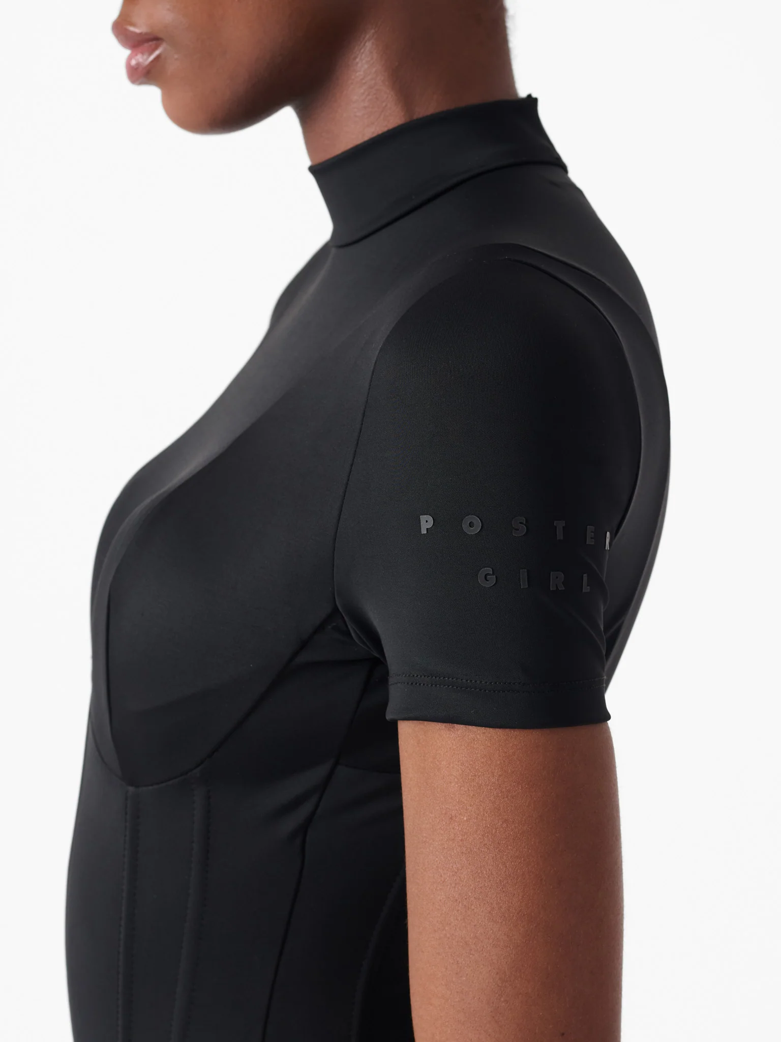 Alrite Love Padded Jumpsuit Black - Image 8