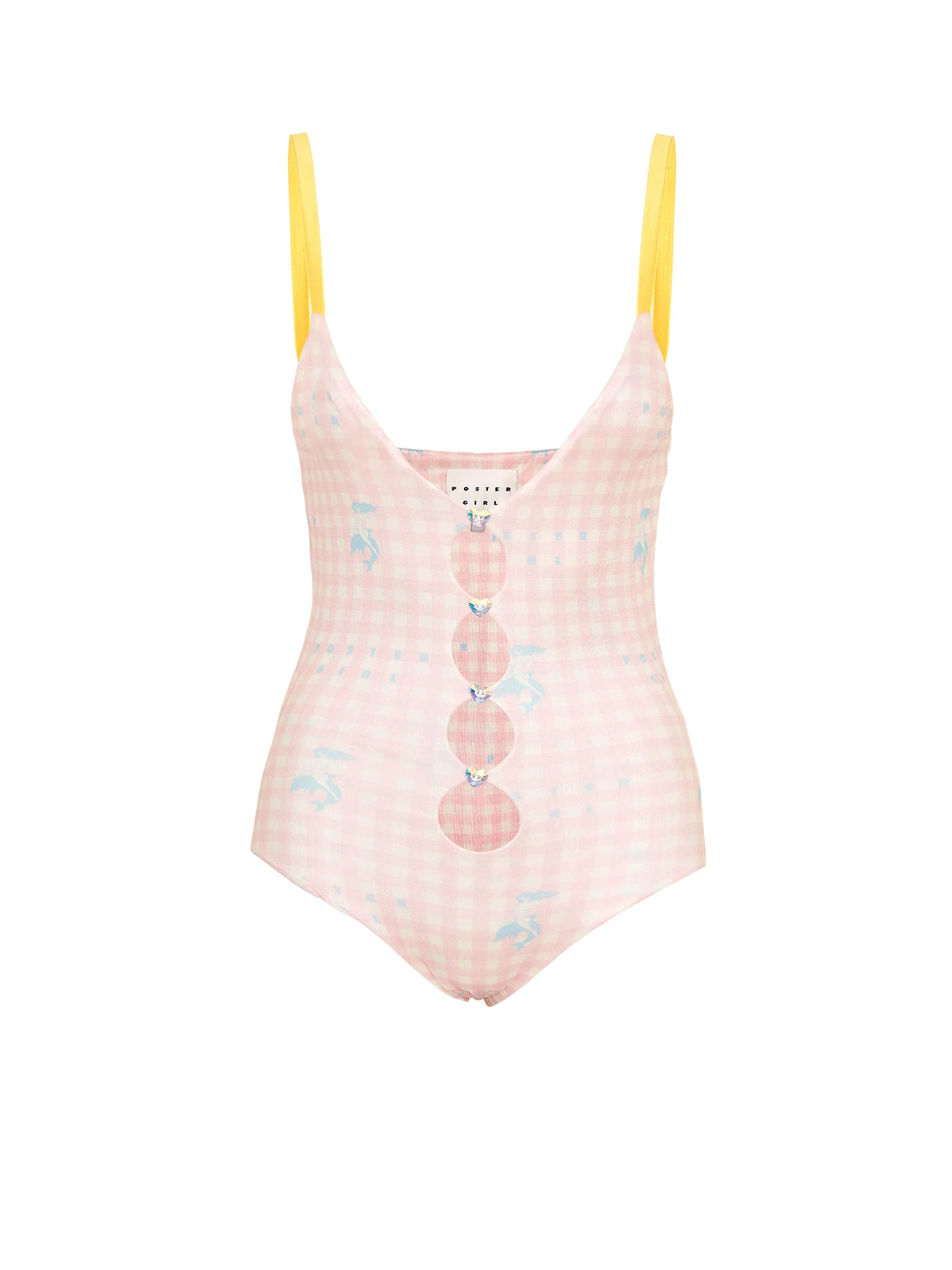 Andi Swimsuit Pink Gingham
