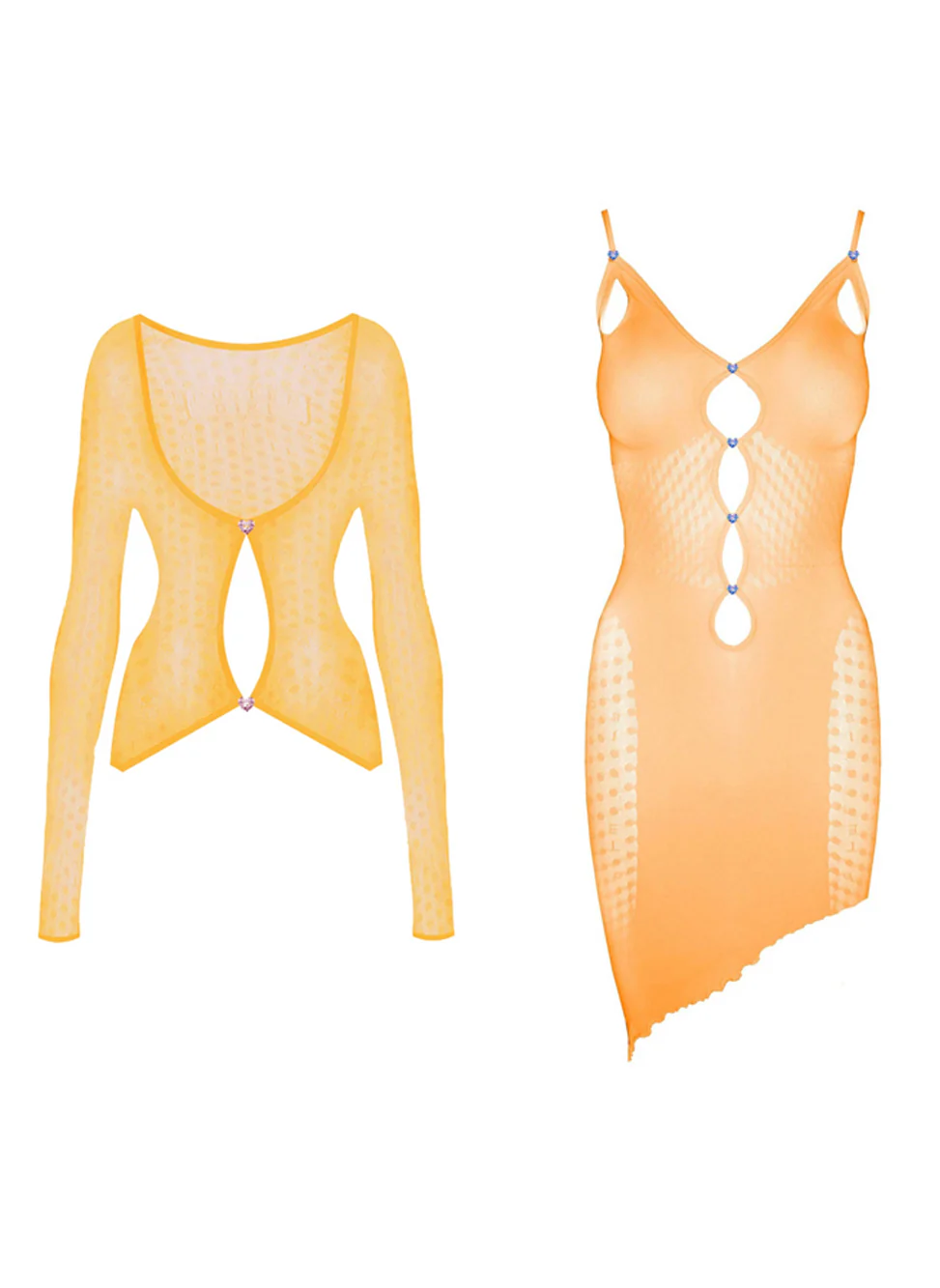 Anita Dress x Livia Top Papaya