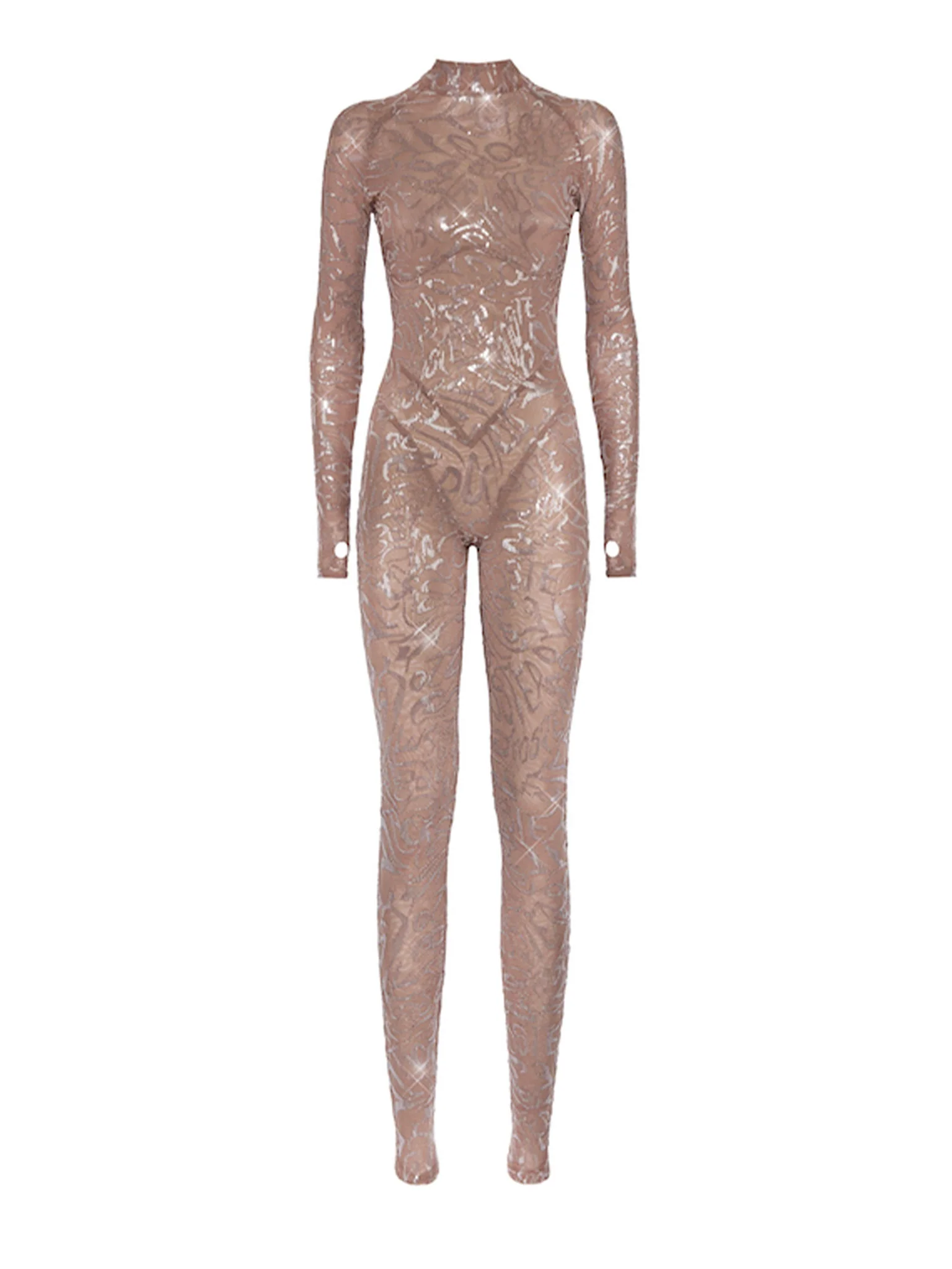 Anna Nicole Jumpsuit Kaluha Sequin