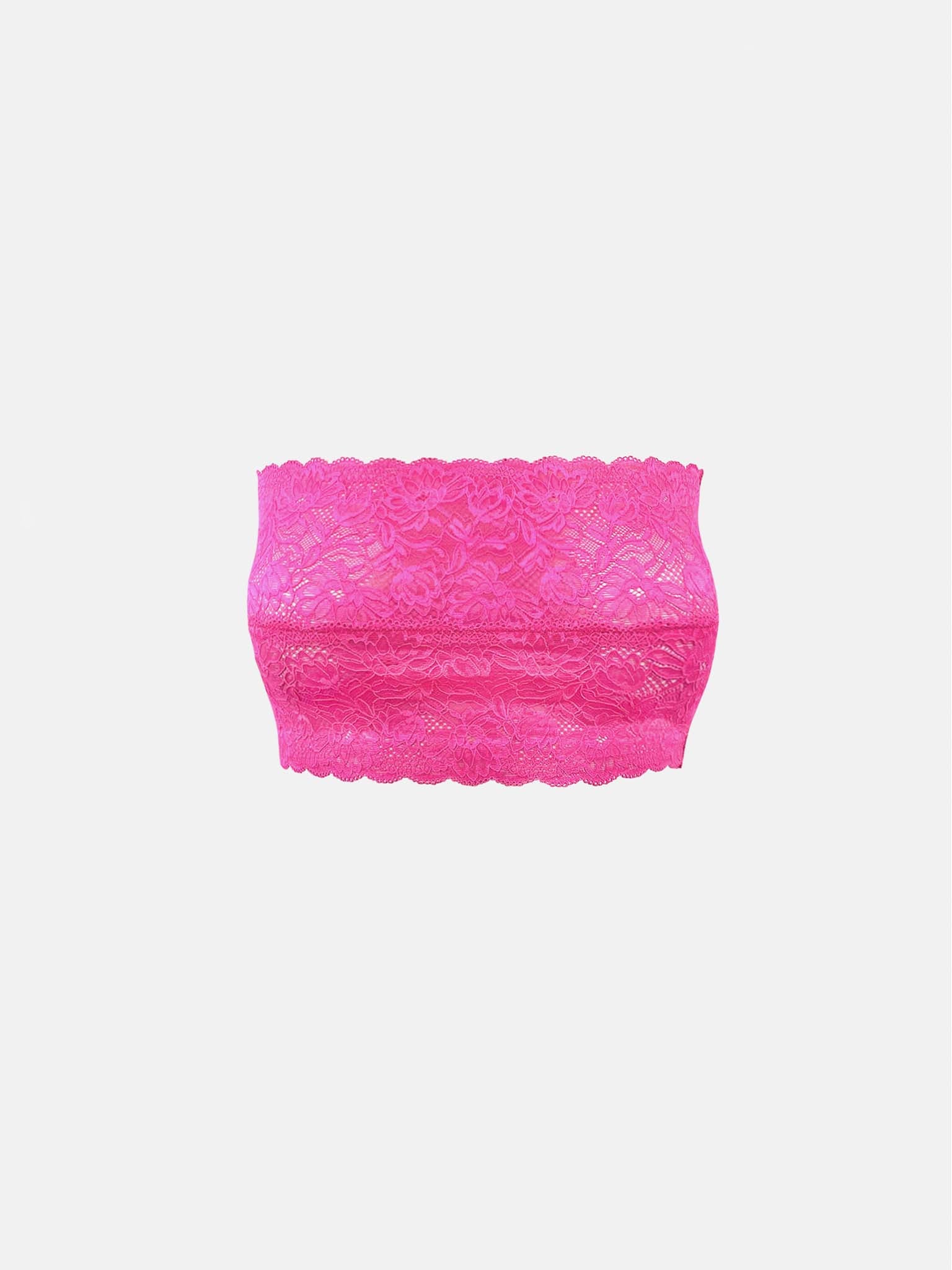 Ava Top Lace Harlot Pink - Image 7