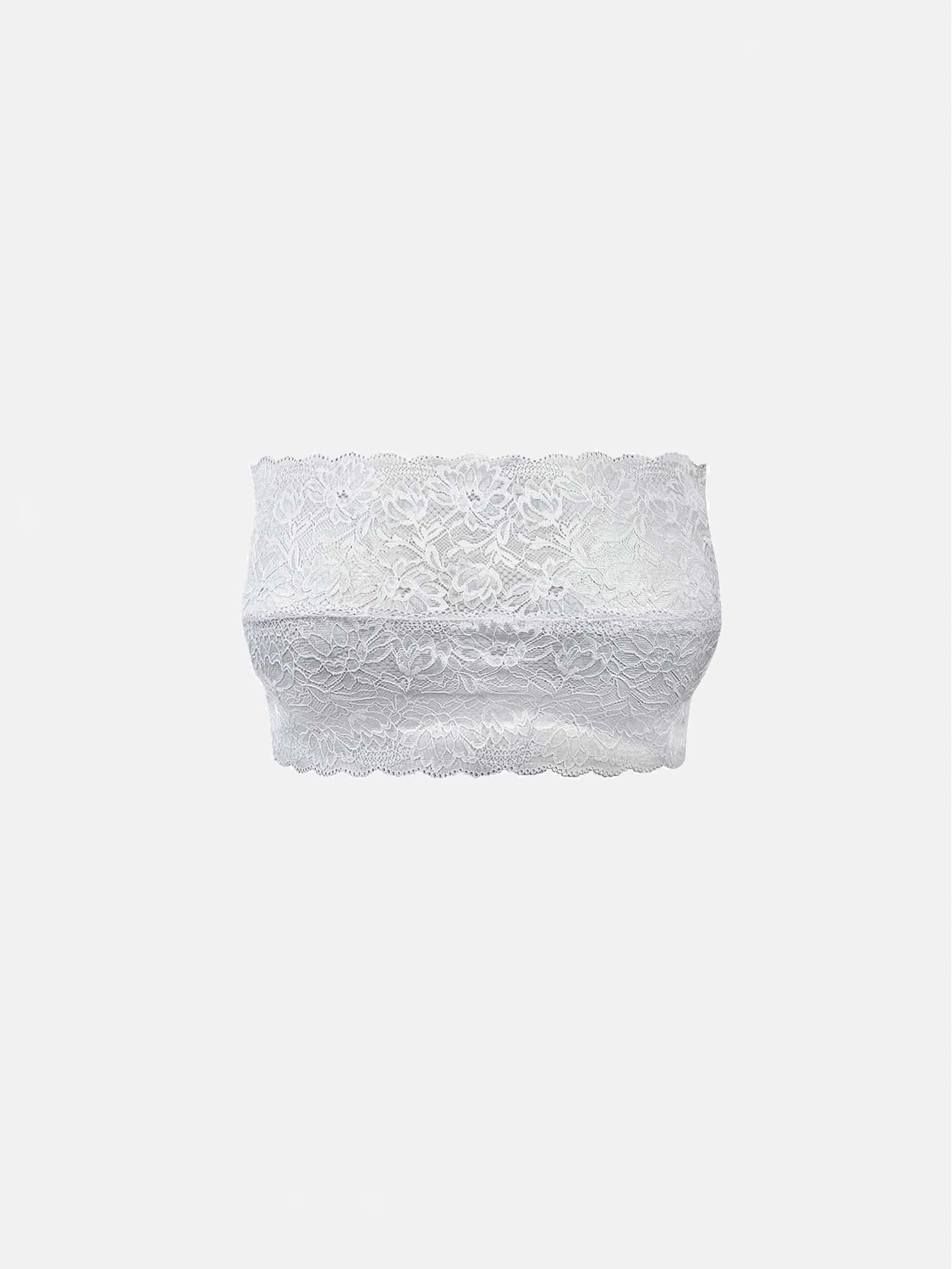 Ava Top Lace Virgin White - Image 8
