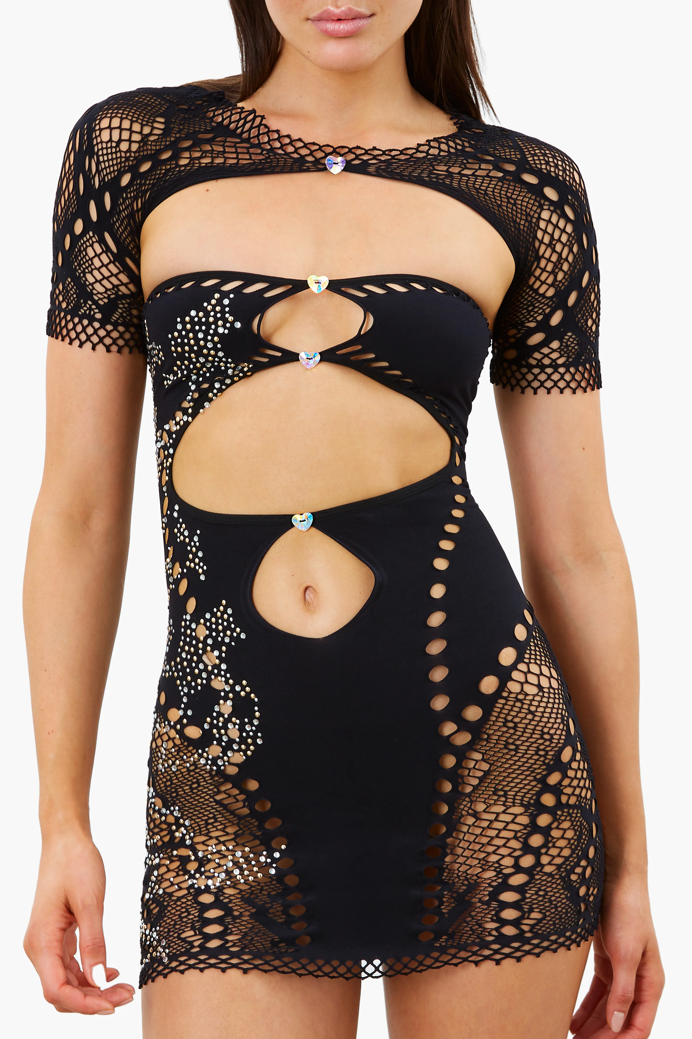 Barbi Dress Jet Black - Image 3
