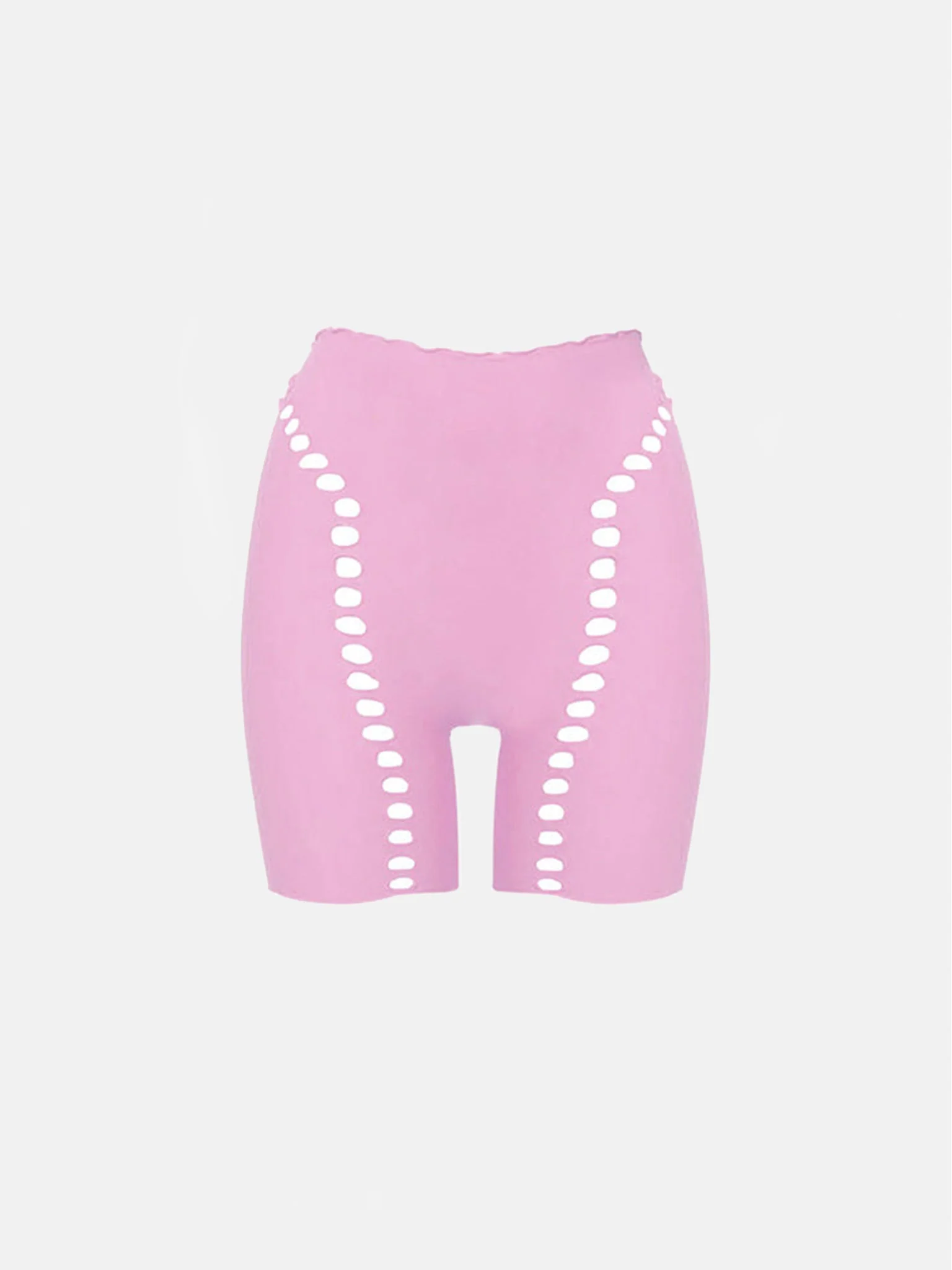 Brianna Biker Shorts in Soft Pink