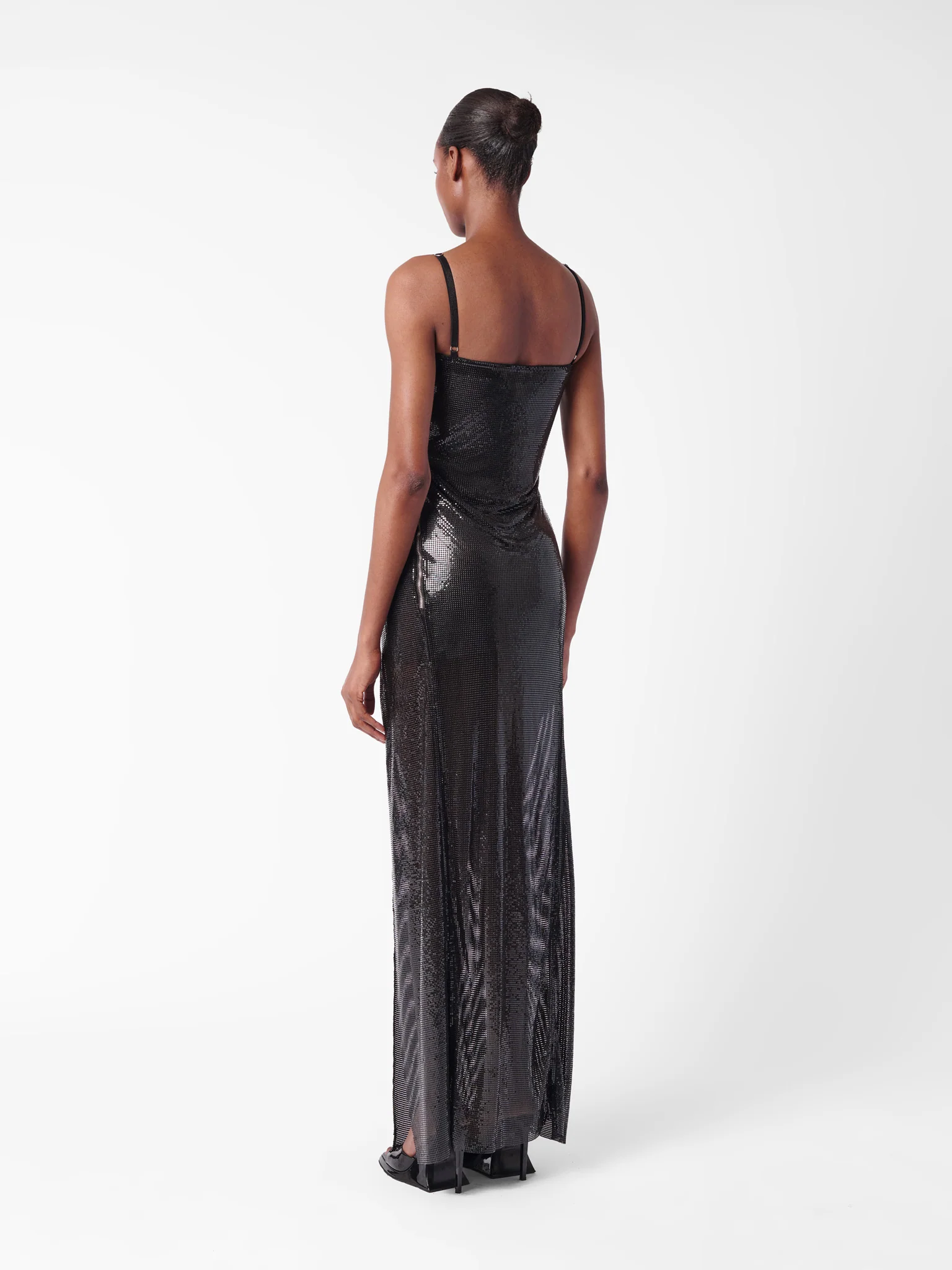 Carina Maxi Dress Black - Image 5