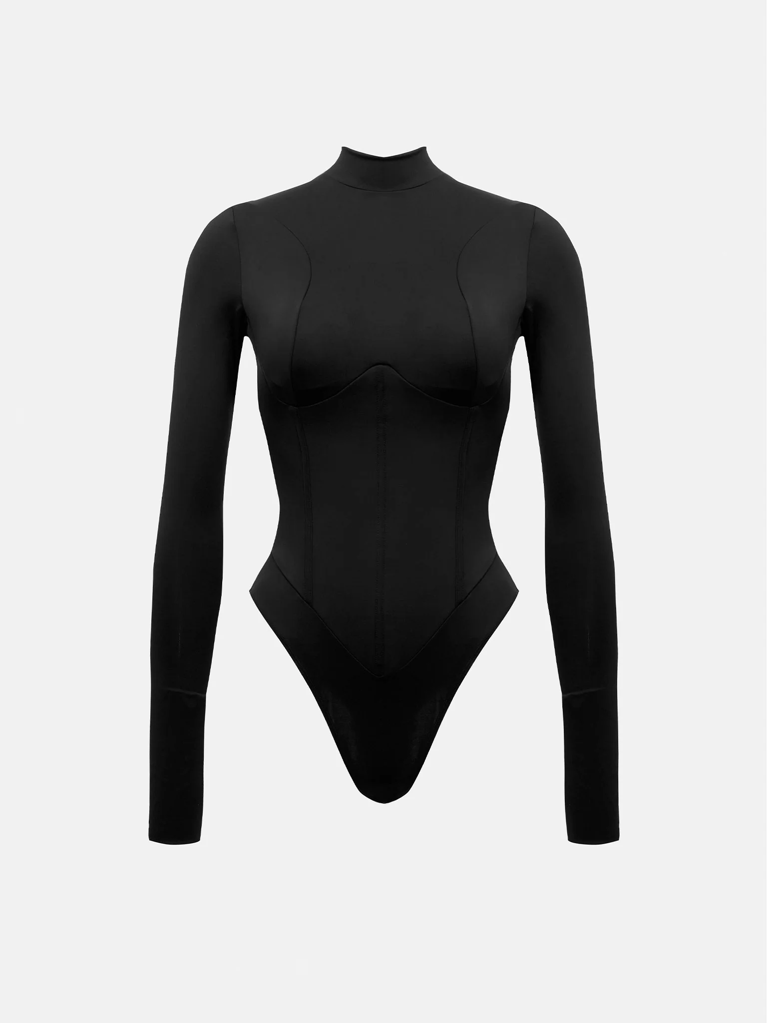 Cat Call Padded Bodysuit Black - Image 7