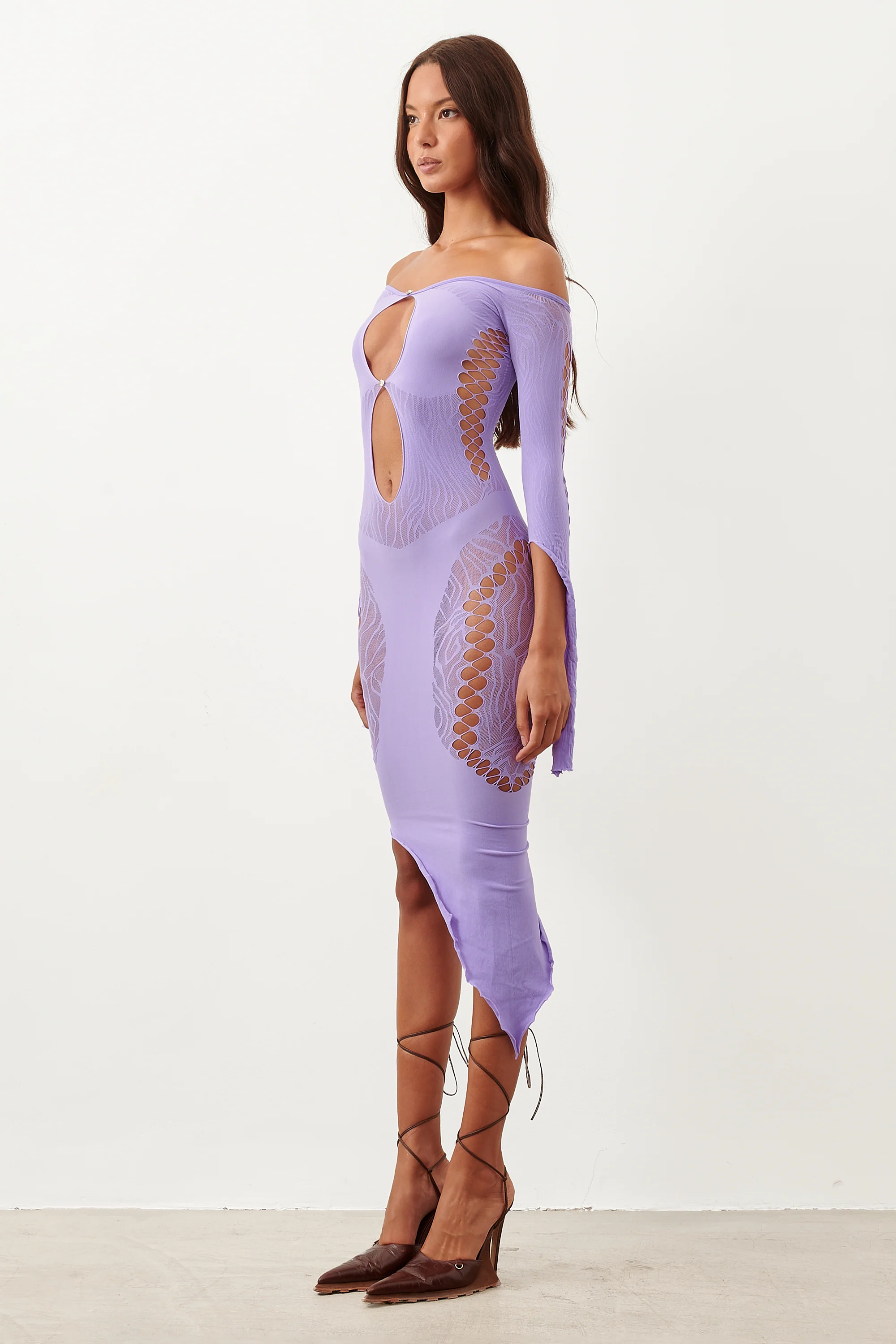 Charlotte Dress Lilac - Image 5