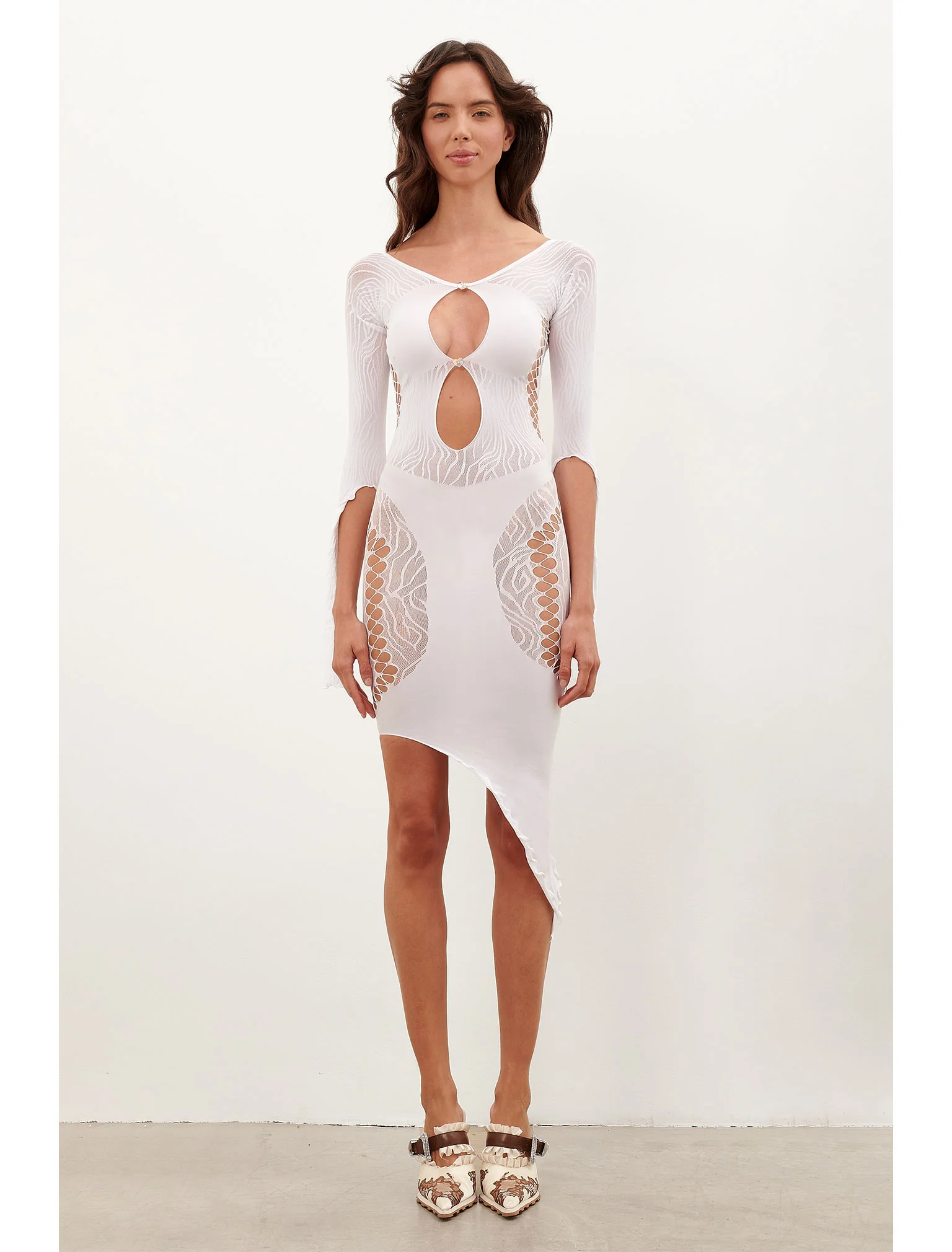 Charlotte Dress Optic White - Image 2