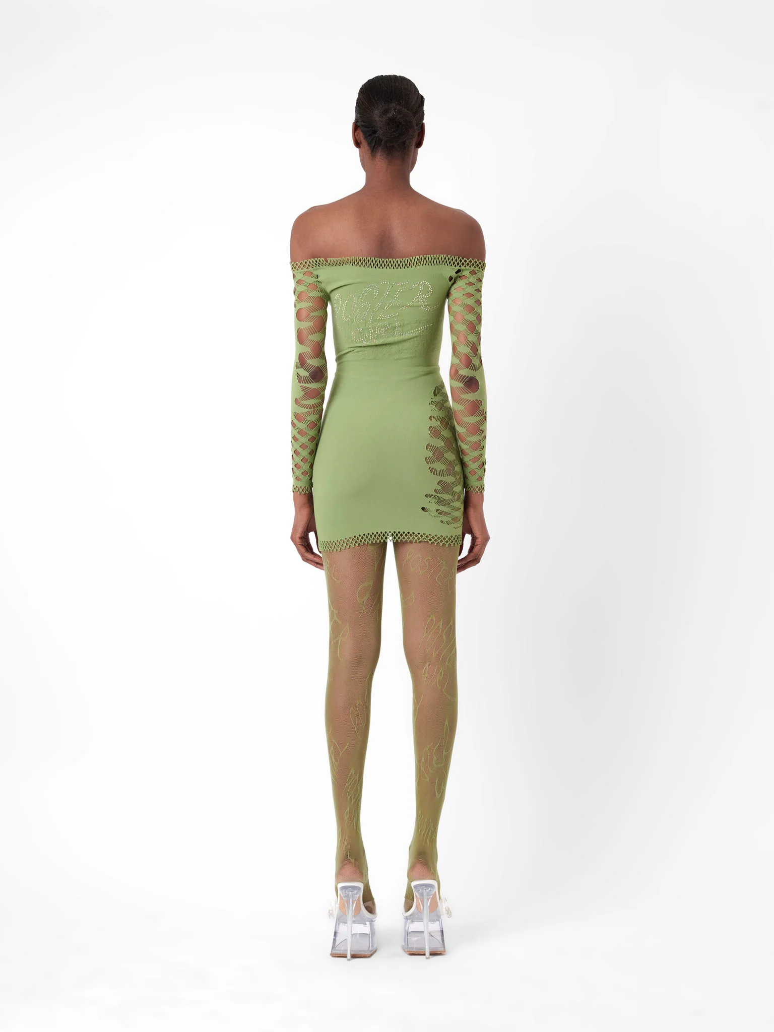 Coco Dress Sativa Green - Image 3