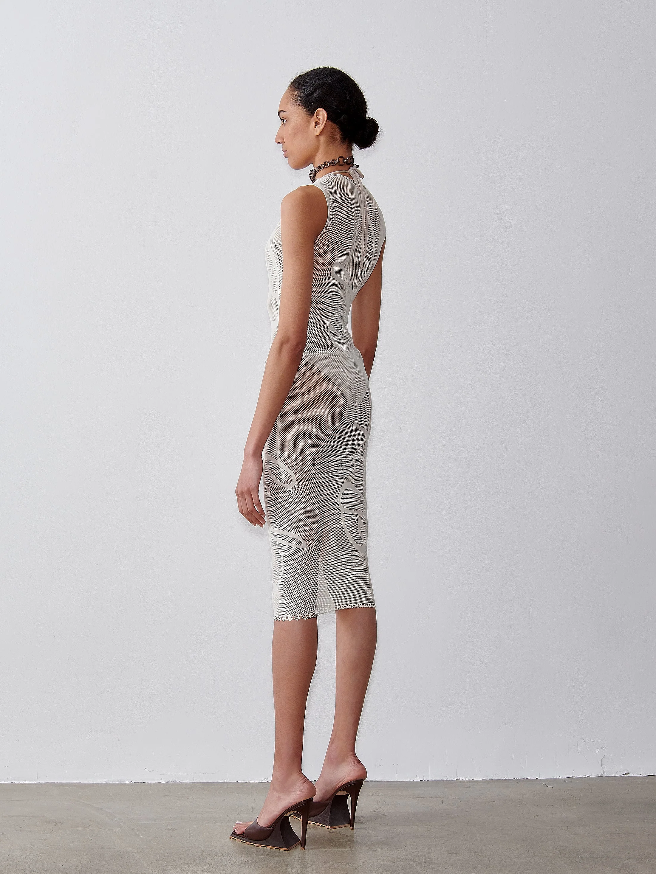 Aloha Midi Dress Butter - Image 3