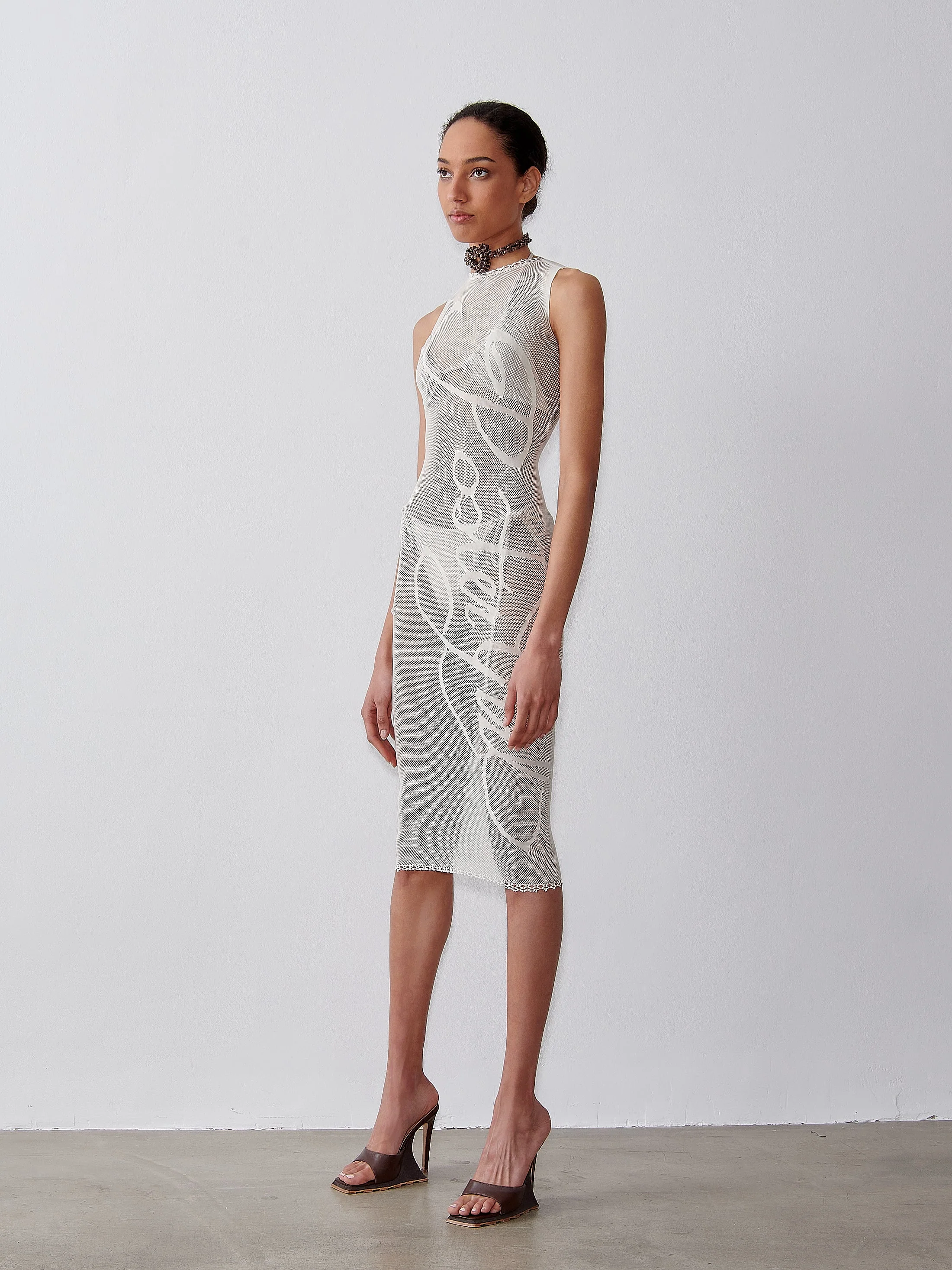 Aloha Midi Dress Butter - Image 4