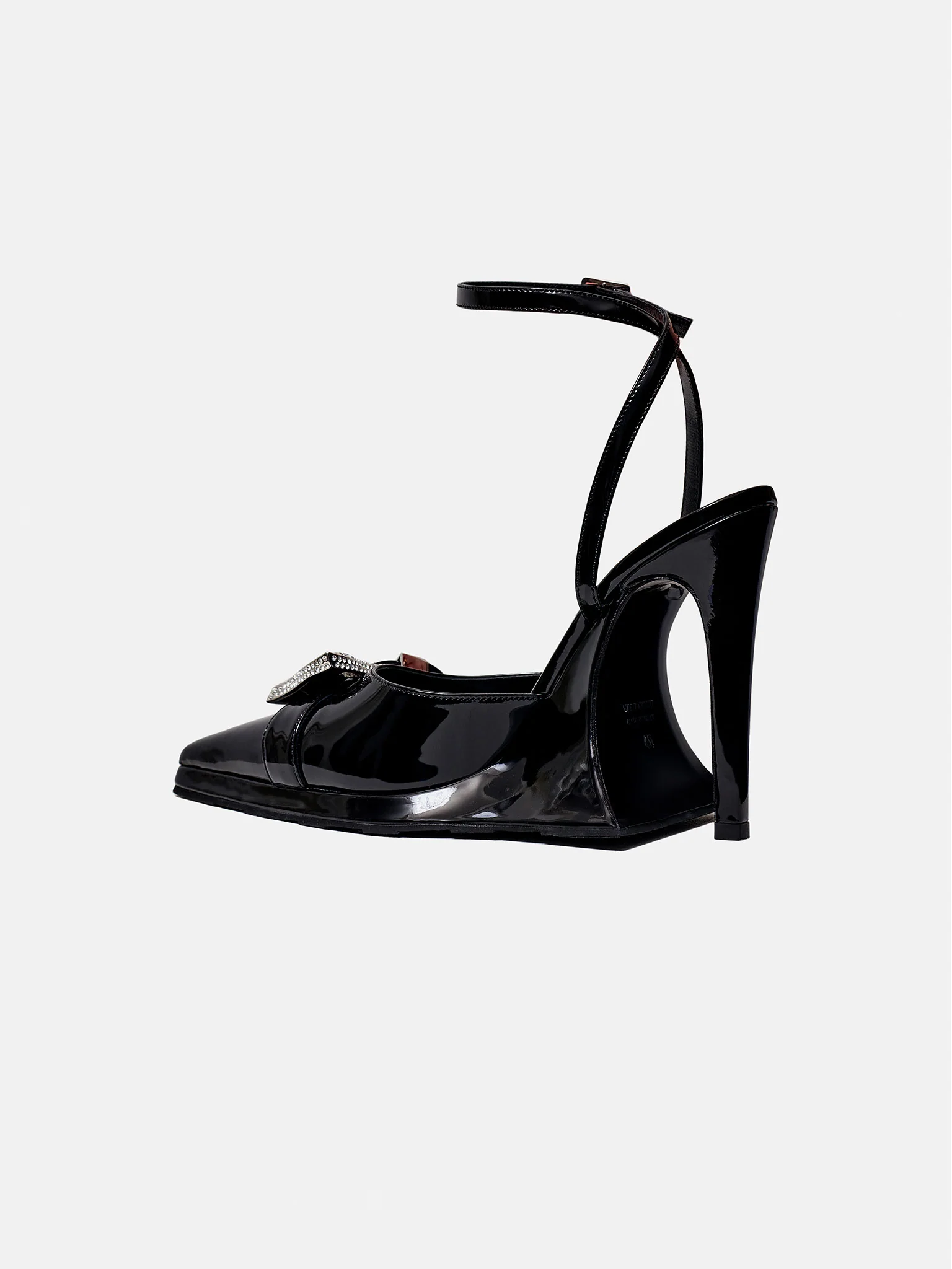 Cruella Shoes Patent Leather Black - Image 3