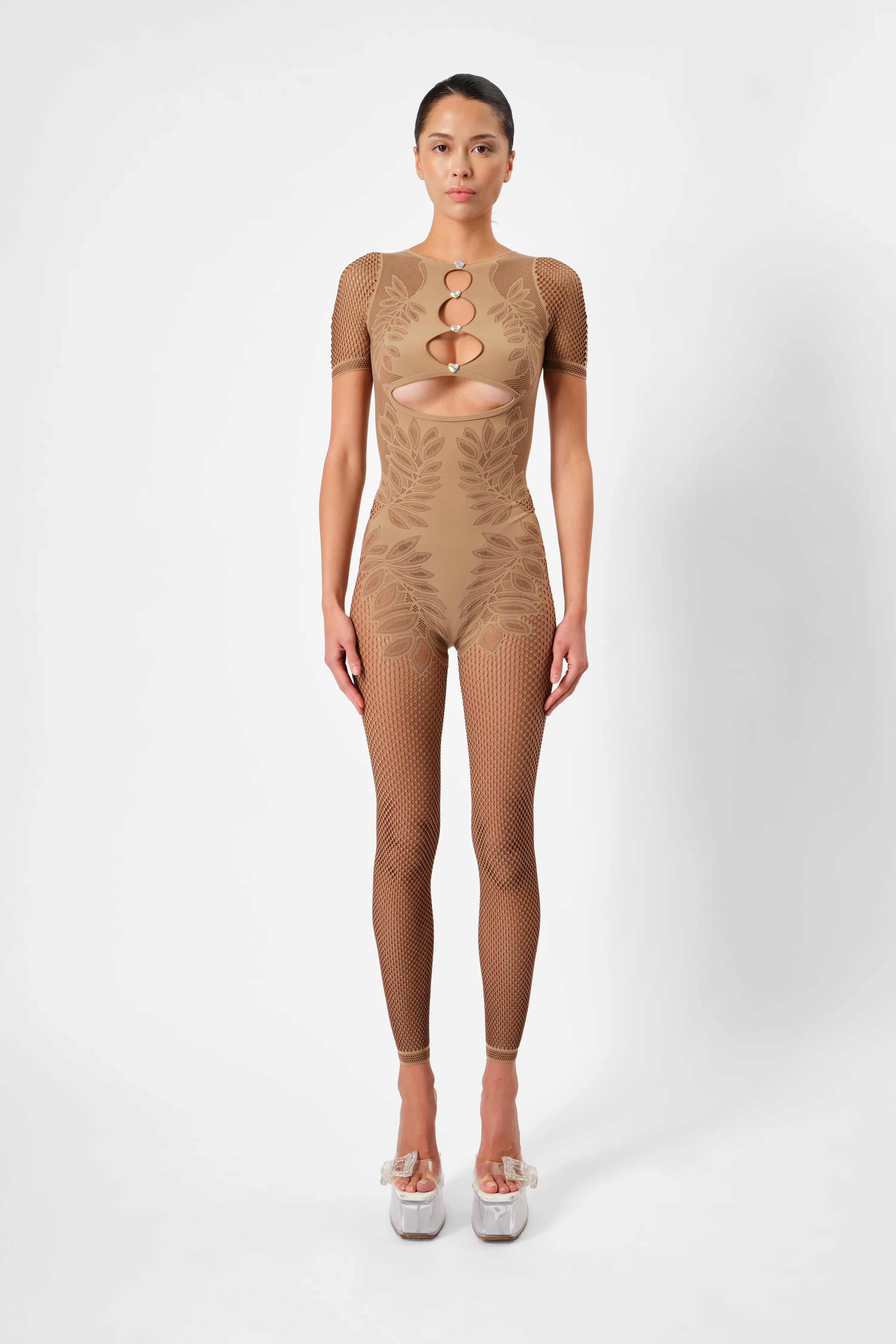 Dinero Jumpsuit Beige