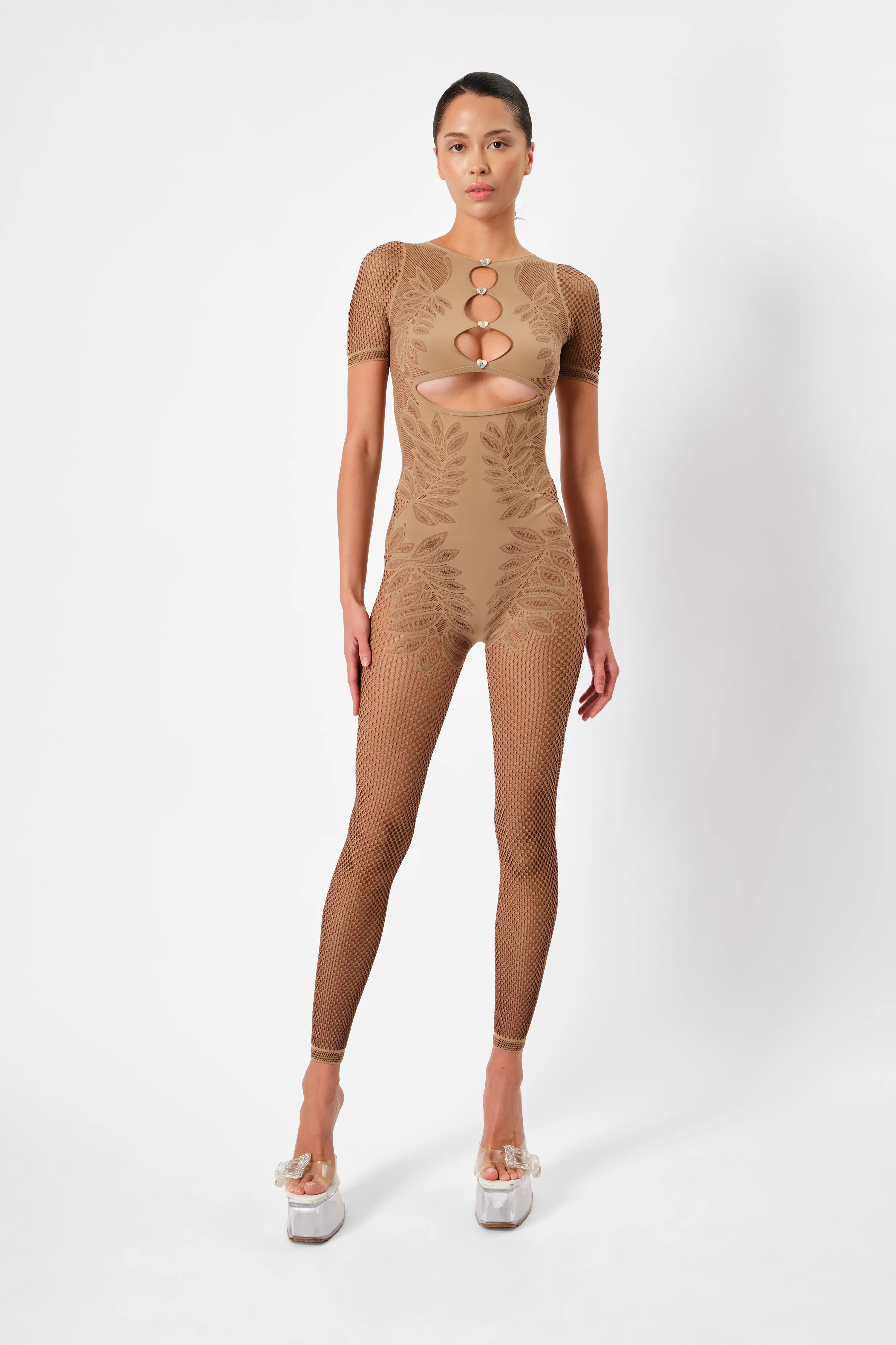 Dinero Jumpsuit Beige - Image 6