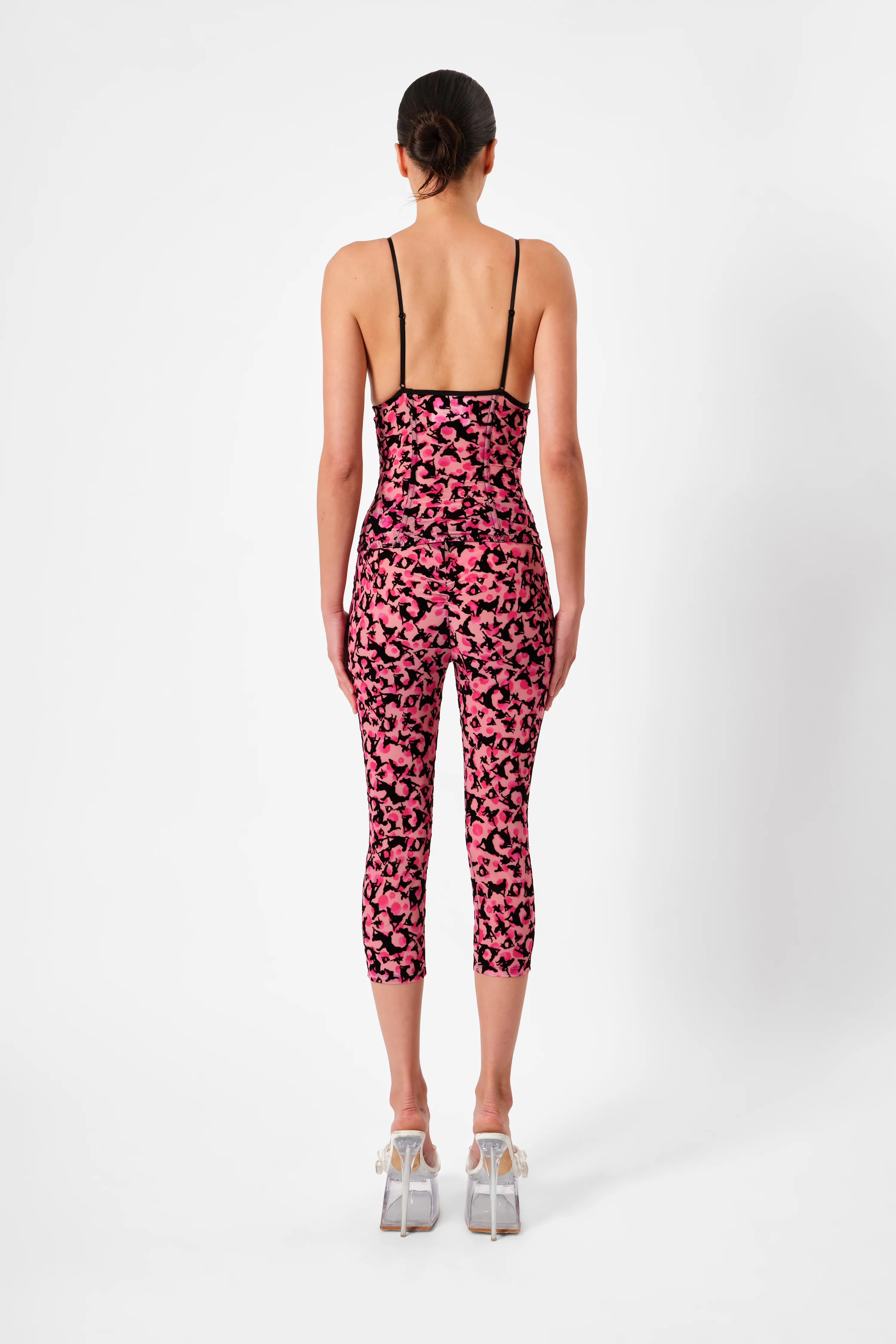 Doll Top Pink Leopard Print - Image 4