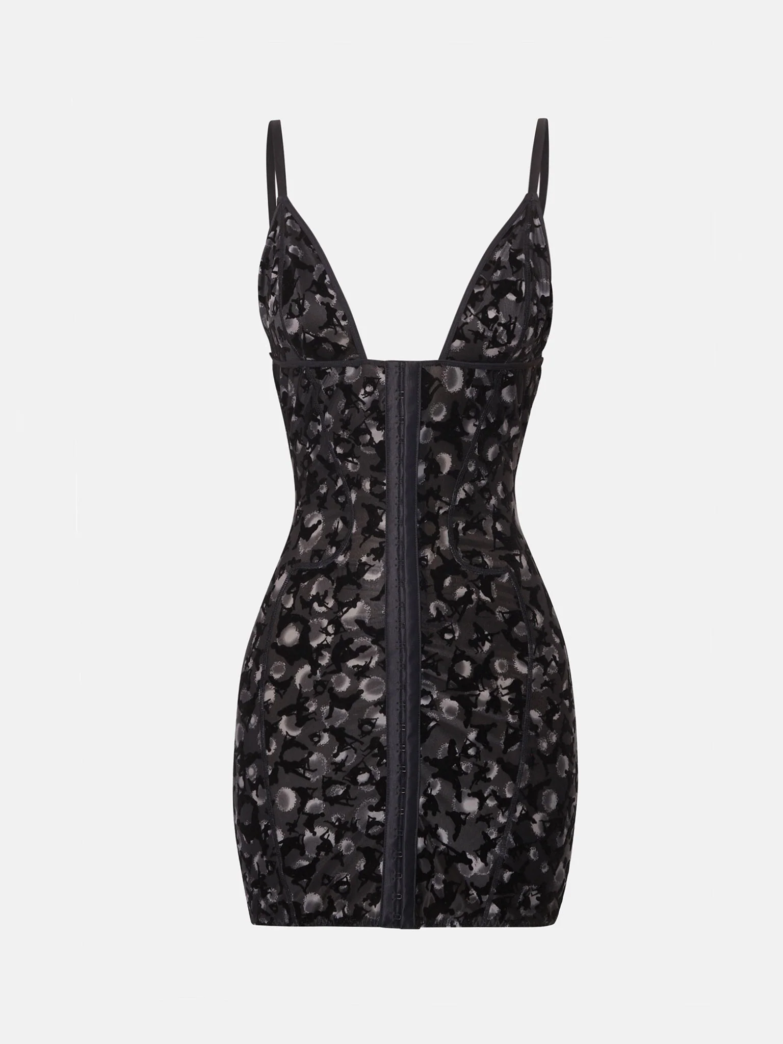 Doll Dress Black Leopard Print - Image 7