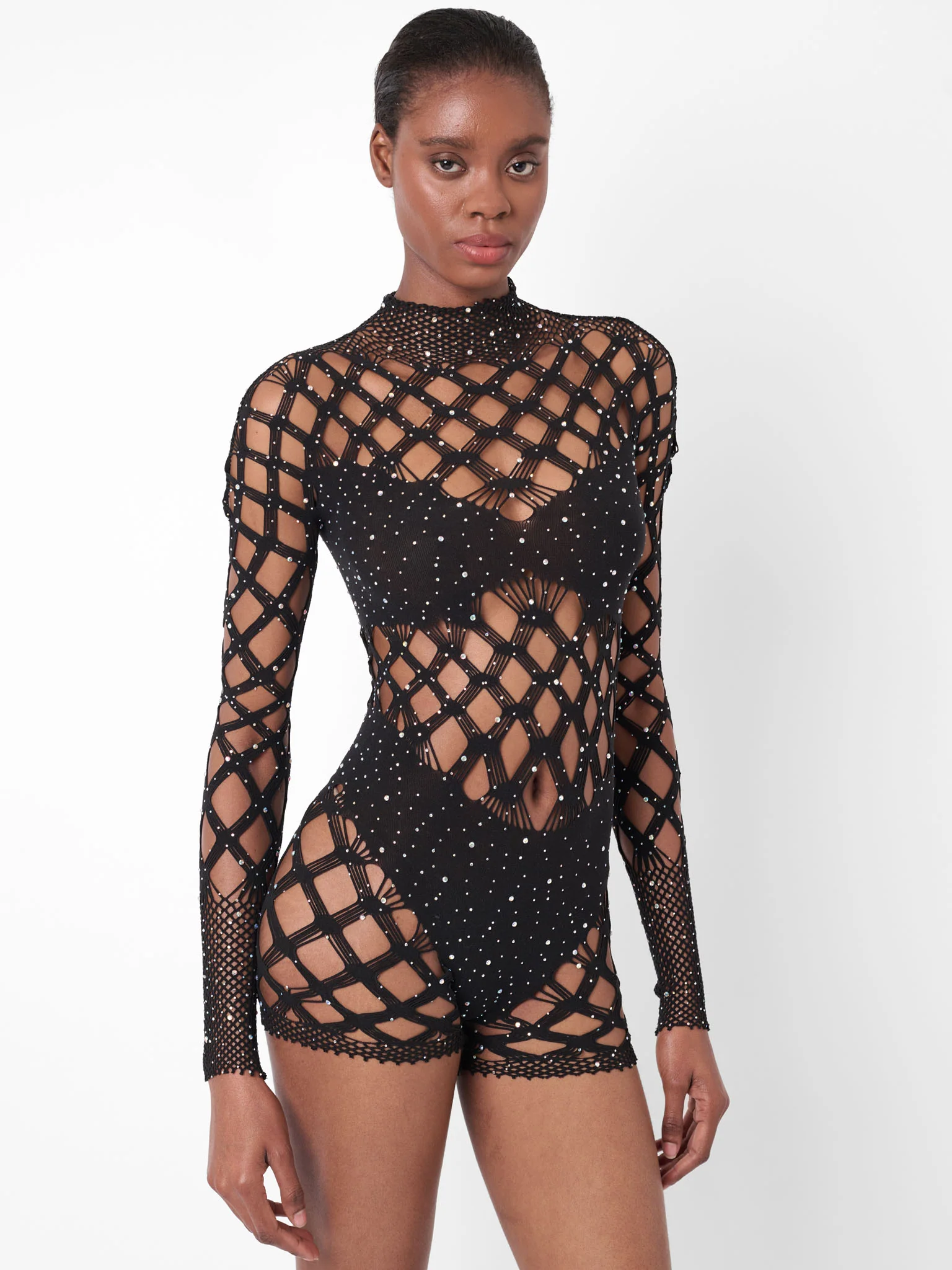 Dollar Playsuit Black - Image 3