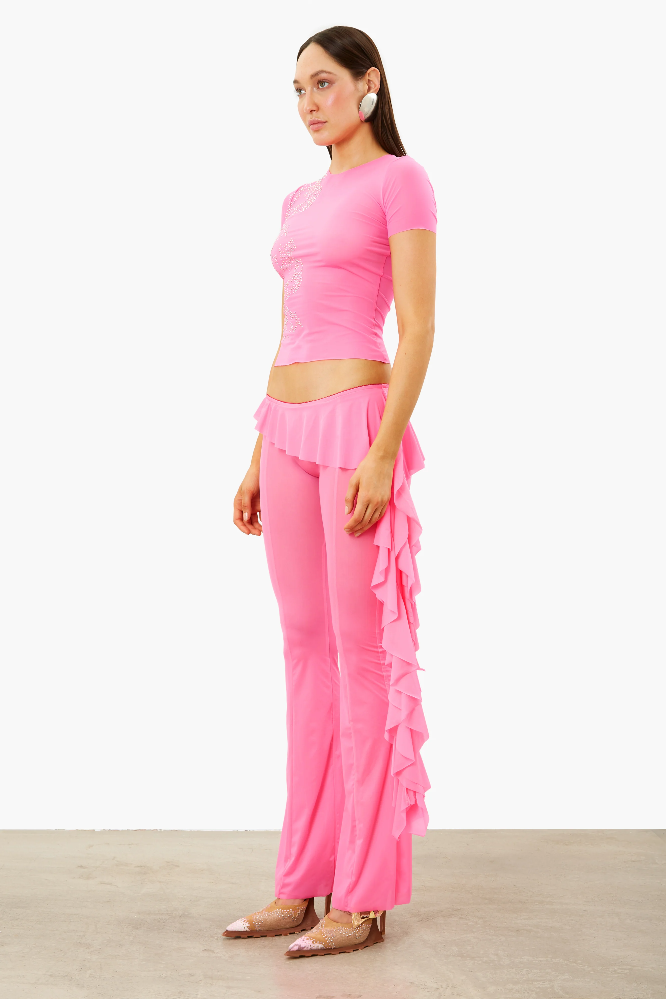 Elle Trousers Pink Texas - Image 4