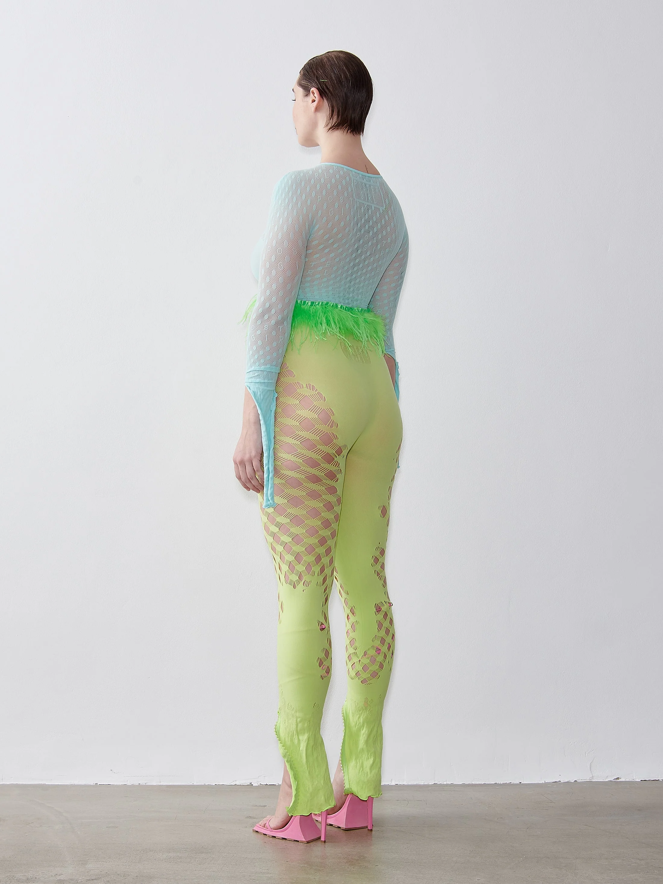 Feather Mira Top Soft Turquoise - Image 4