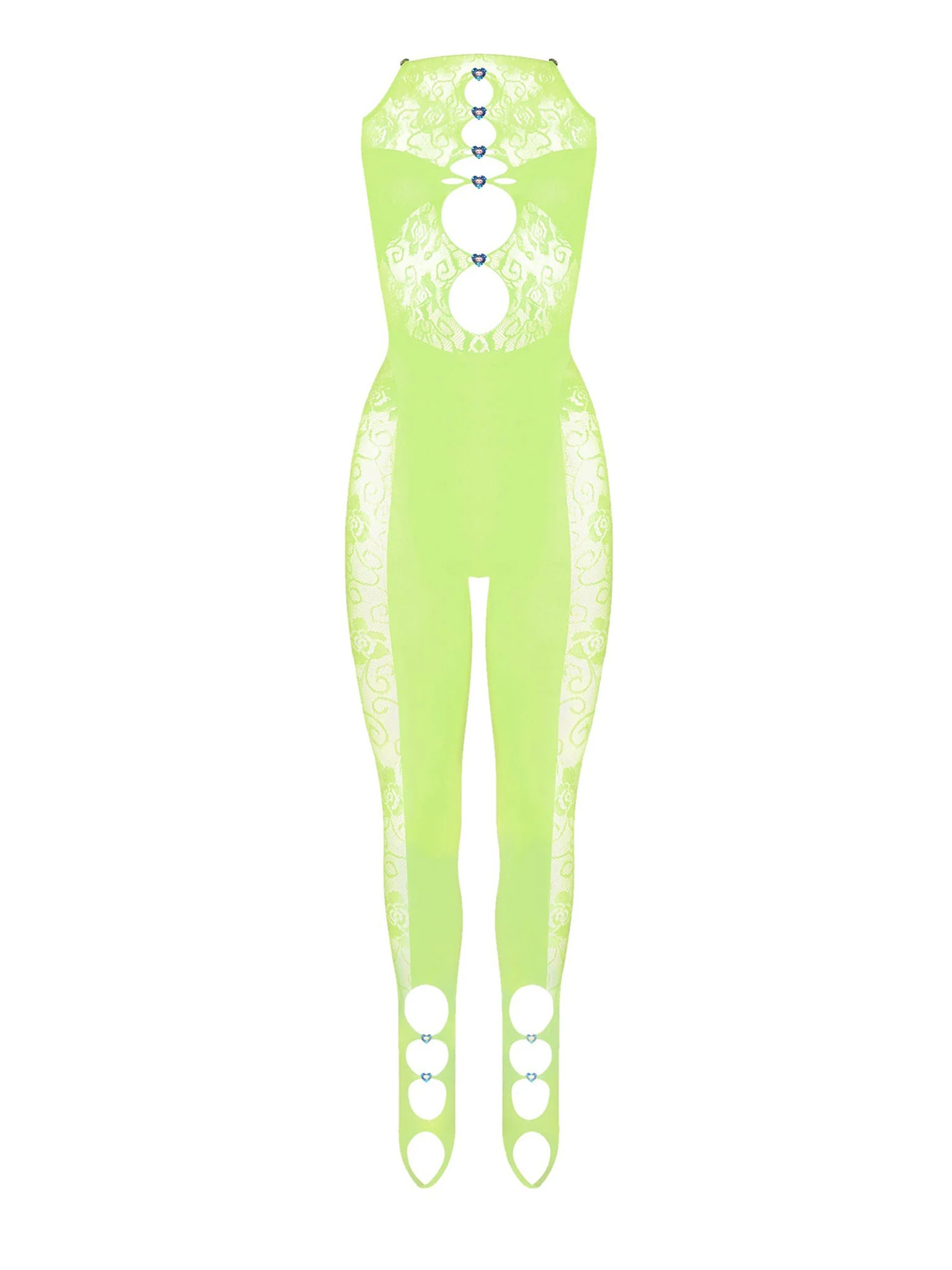 Floral Janice Jumpsuit Pickle