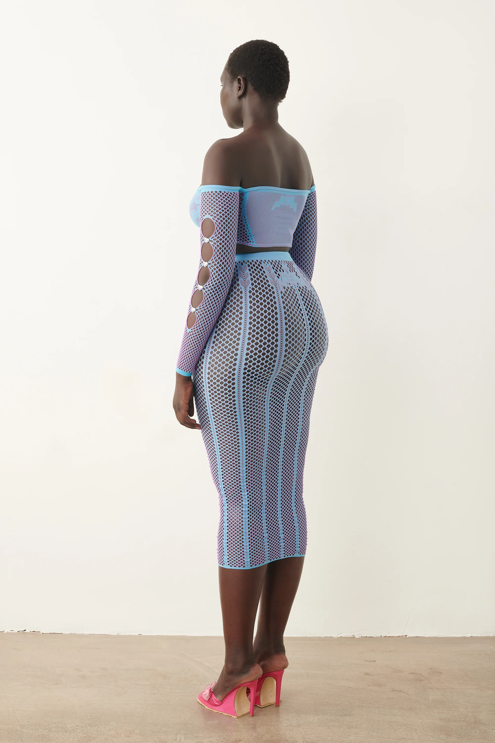Fortune Skirt Crypto Blue - Image 5
