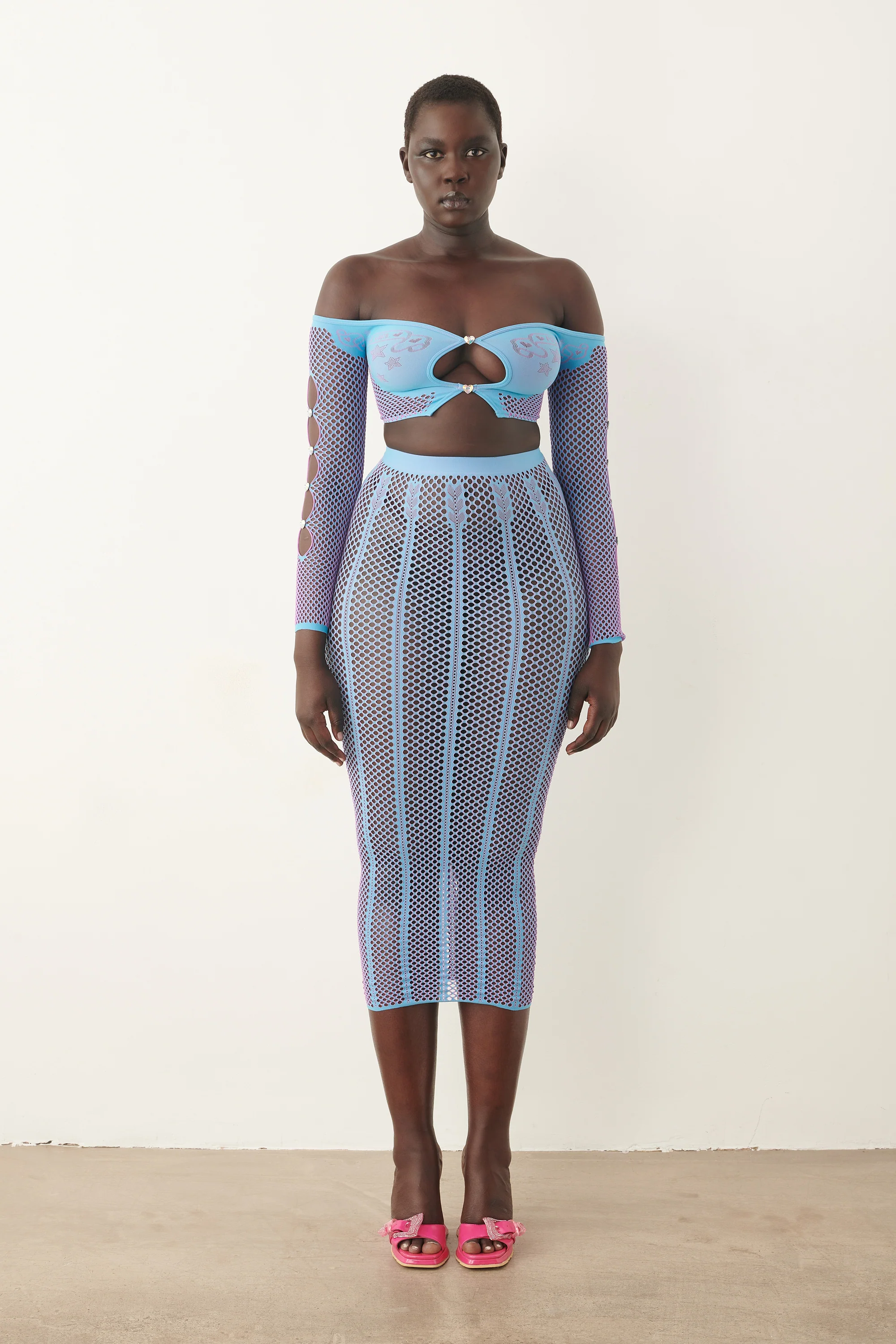 Fortune Skirt Crypto Blue - Image 6
