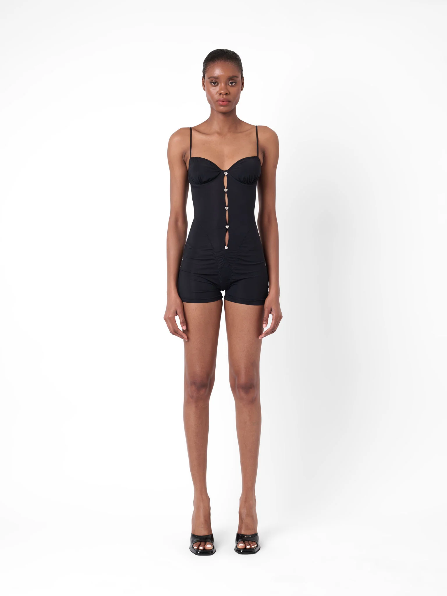 Goldie Playsuit Black