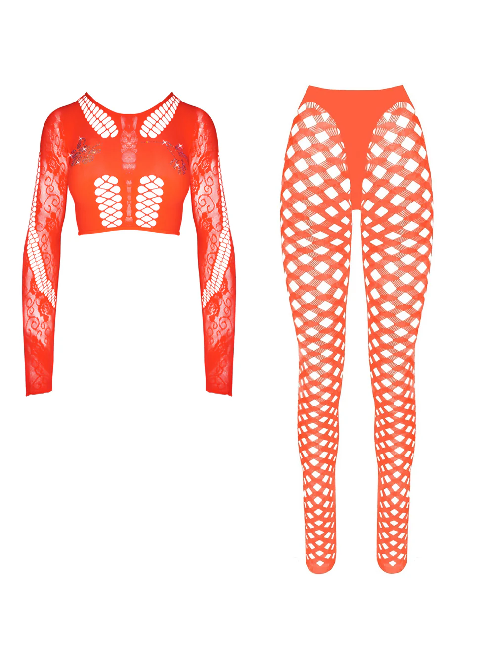 Harlow Top x Lorna Leggings Chilli