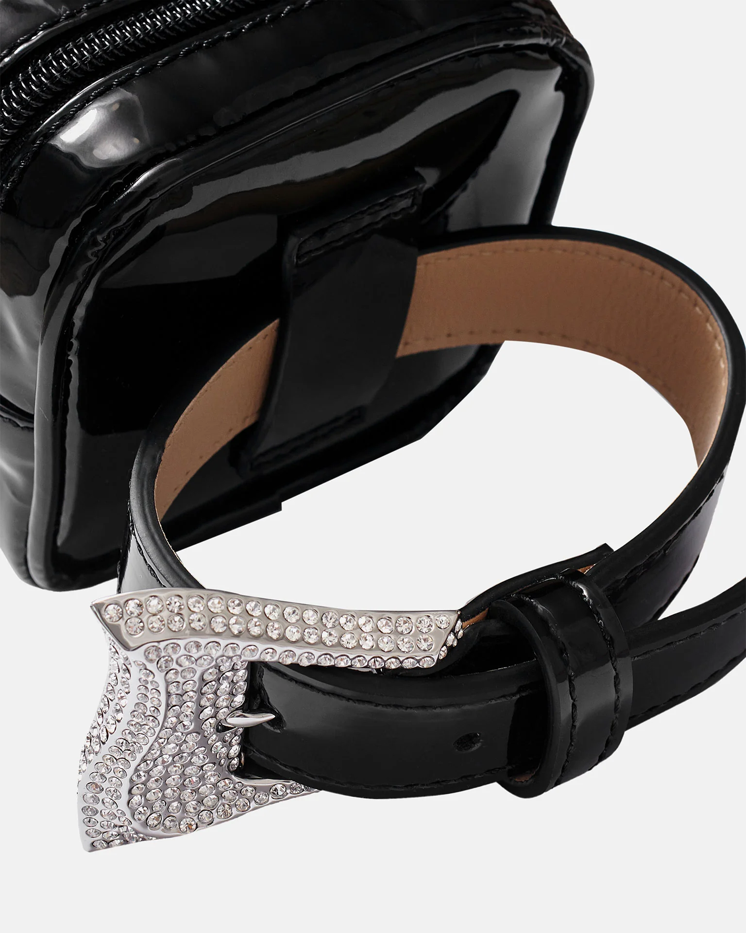 Haus Purse Patent Leather Black - Image 2