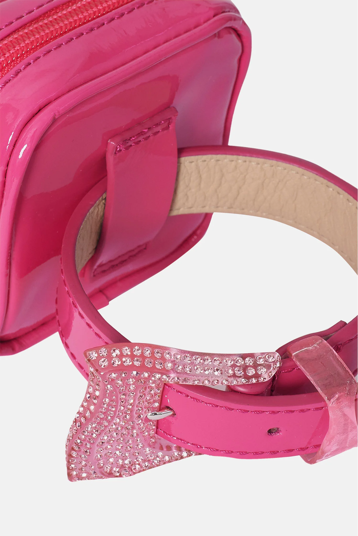 Haus Purse Patent Leather Harlot Pink - Image 2