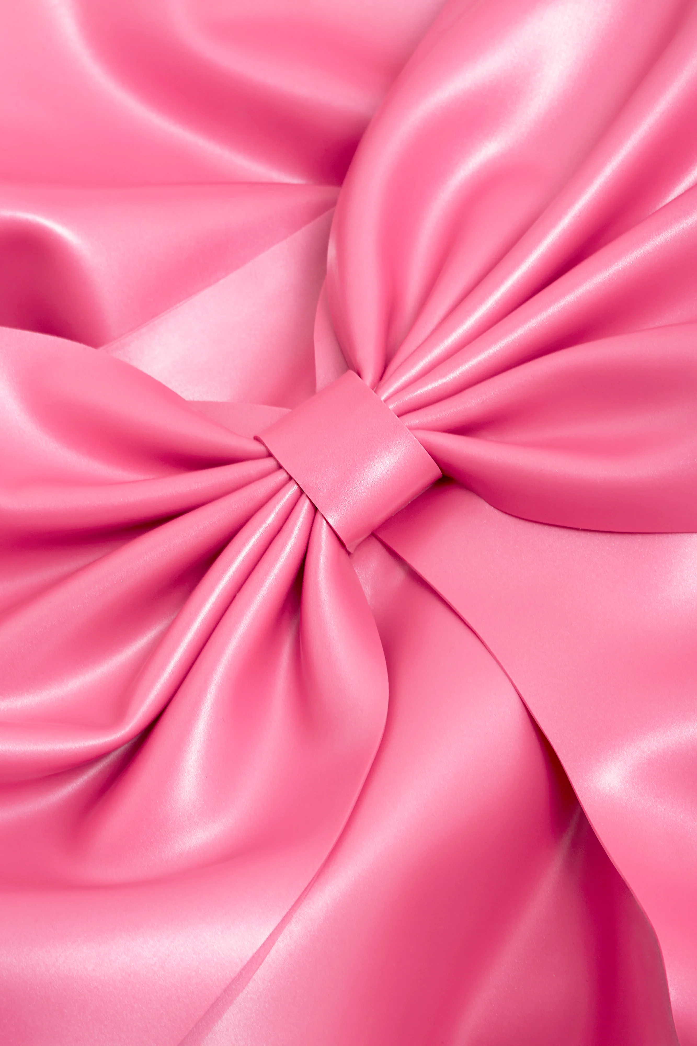 Heartie Latex Skirt Fuchsia Pink - Image 8