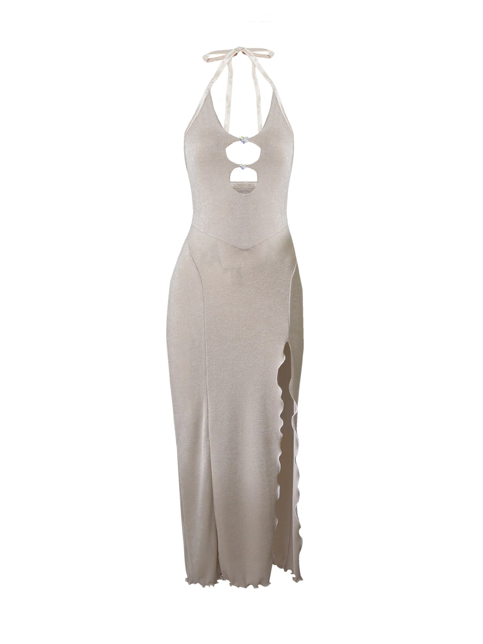 Heather Midi Dress Pumice Stone