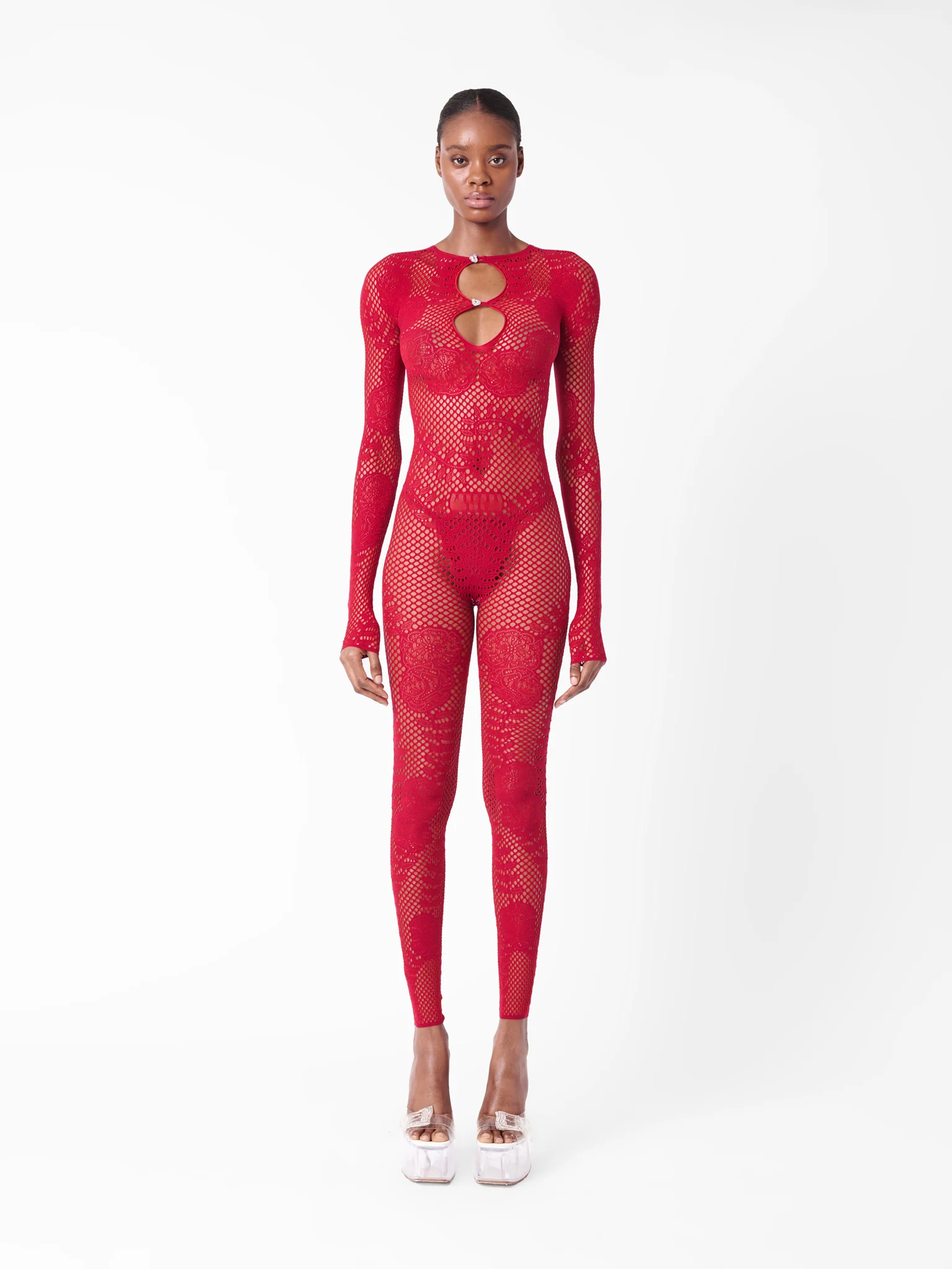Hen Jumpsuit Red - Image 7