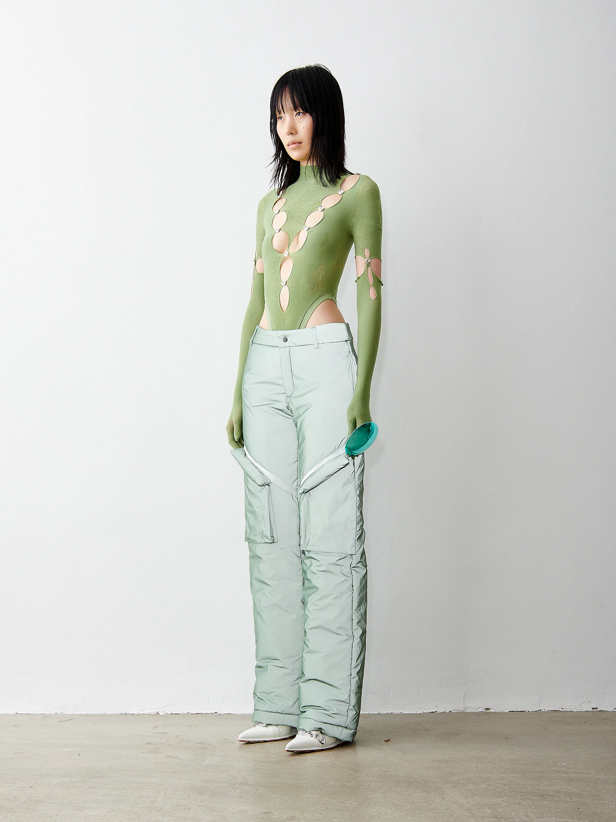 Karina Ski Trousers Olive - Image 3