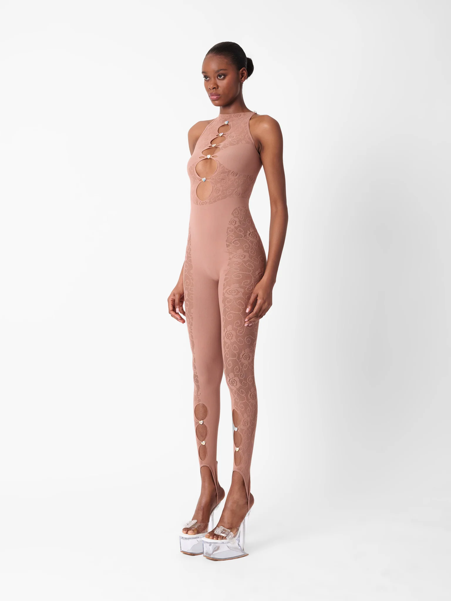 Janice Jumpsuit Latte - Image 5