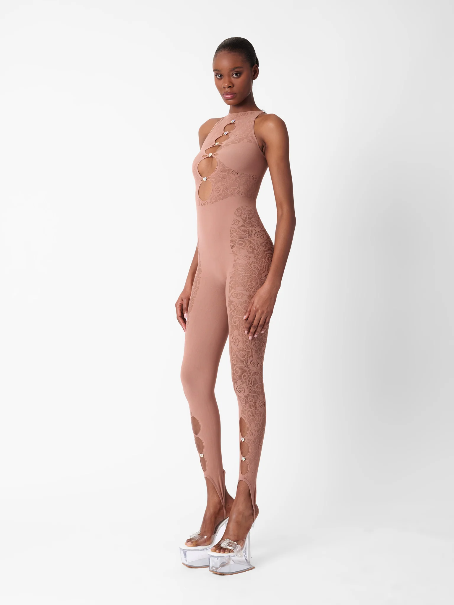 Janice Jumpsuit Latte - Image 7