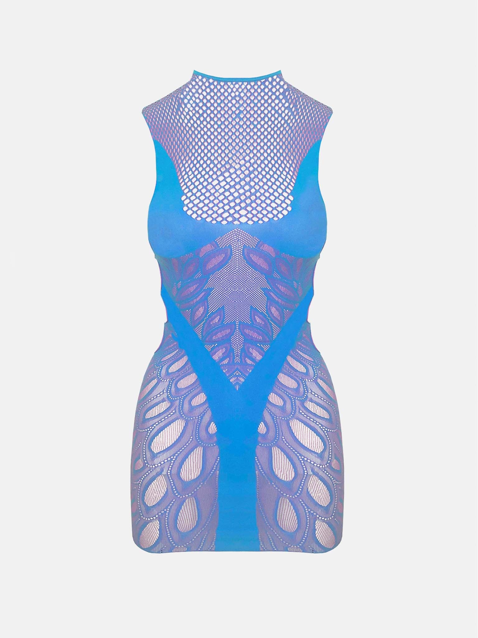 Juliet Dress Crypto Blue - Image 7