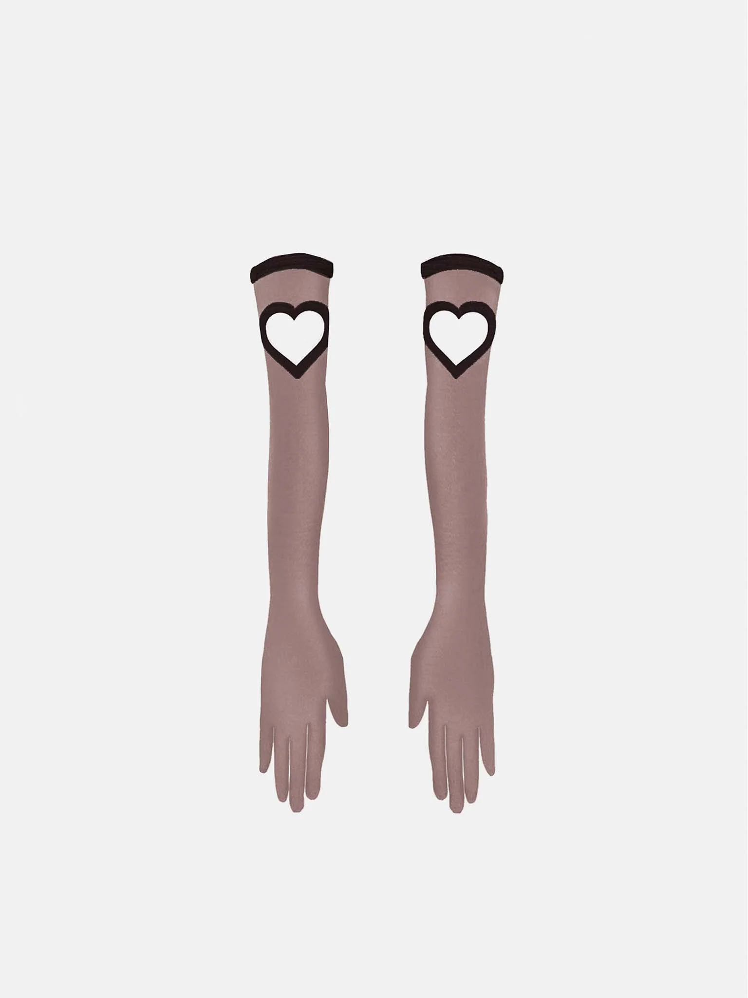 Kylie Gloves Jersey Brown