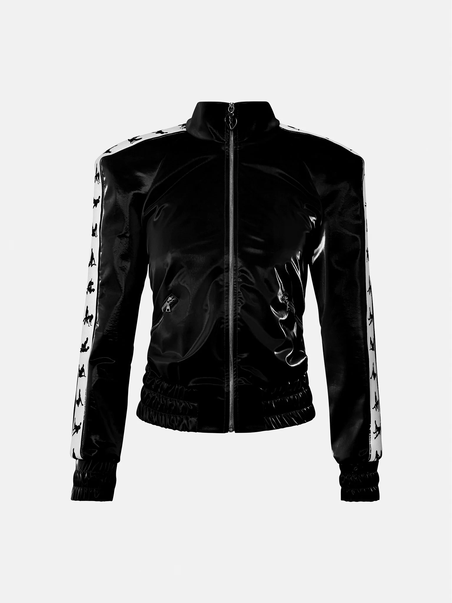 League Tracksuit Jacket Black - Image 7