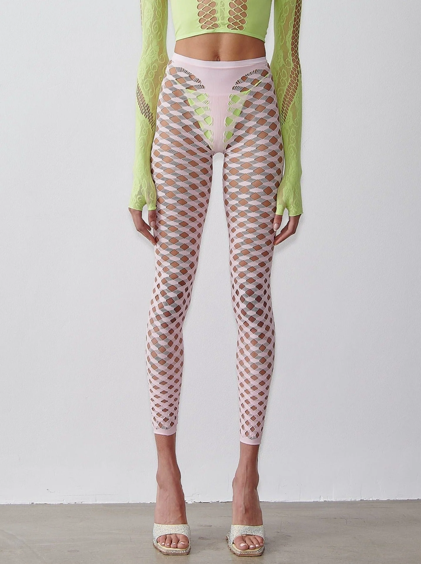Lorna Leggings Rose Quartz - Image 2
