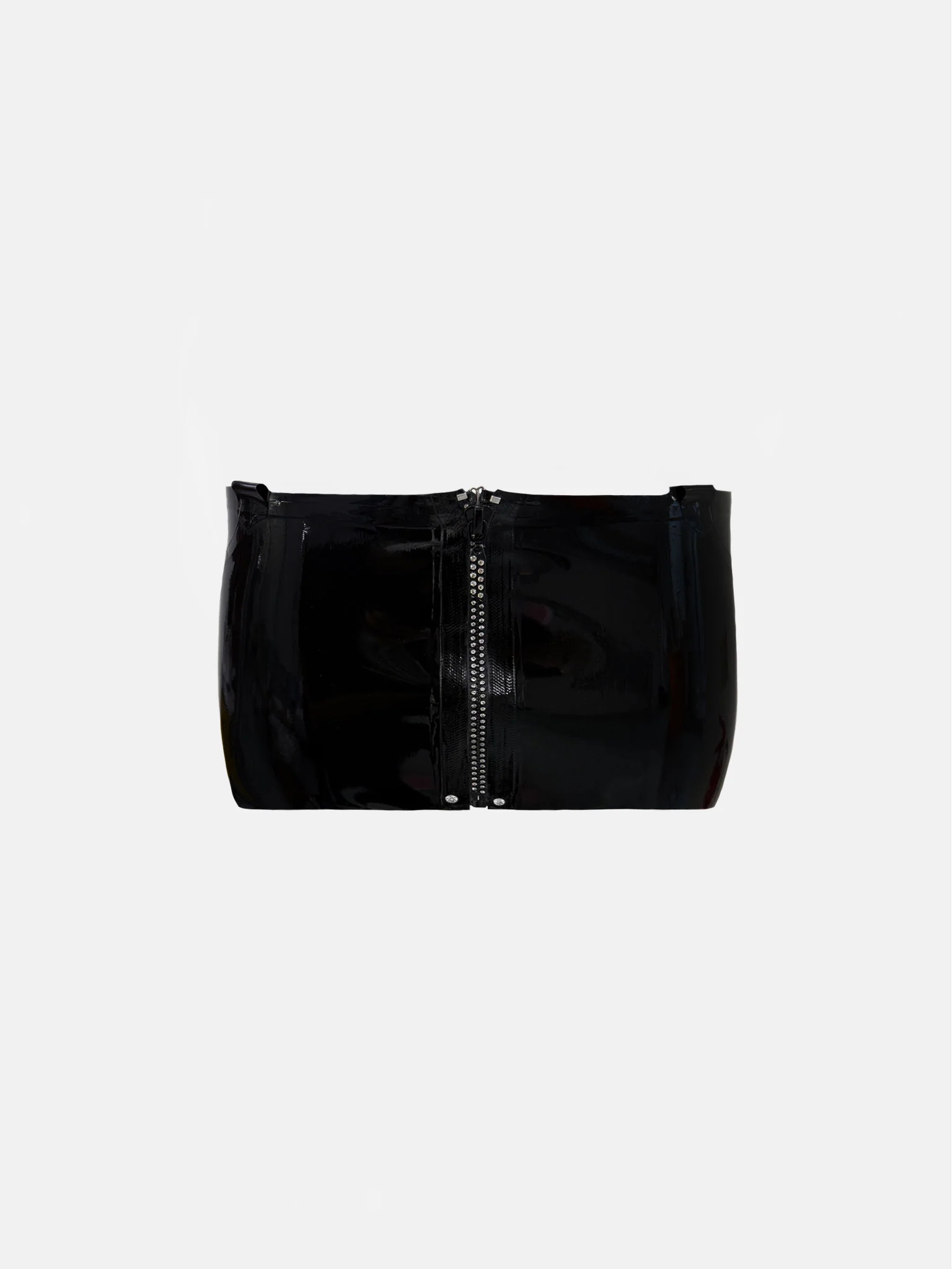 Manhattan Latex Mini Skirt Black - Image 6