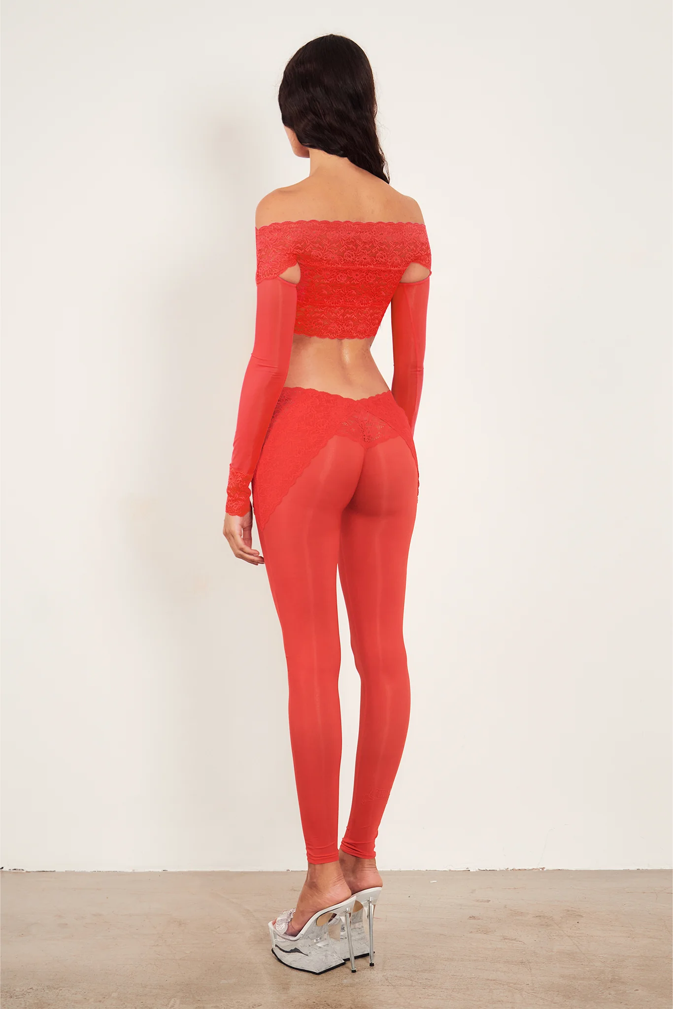 Margot Leggings Vixen Red - Image 6