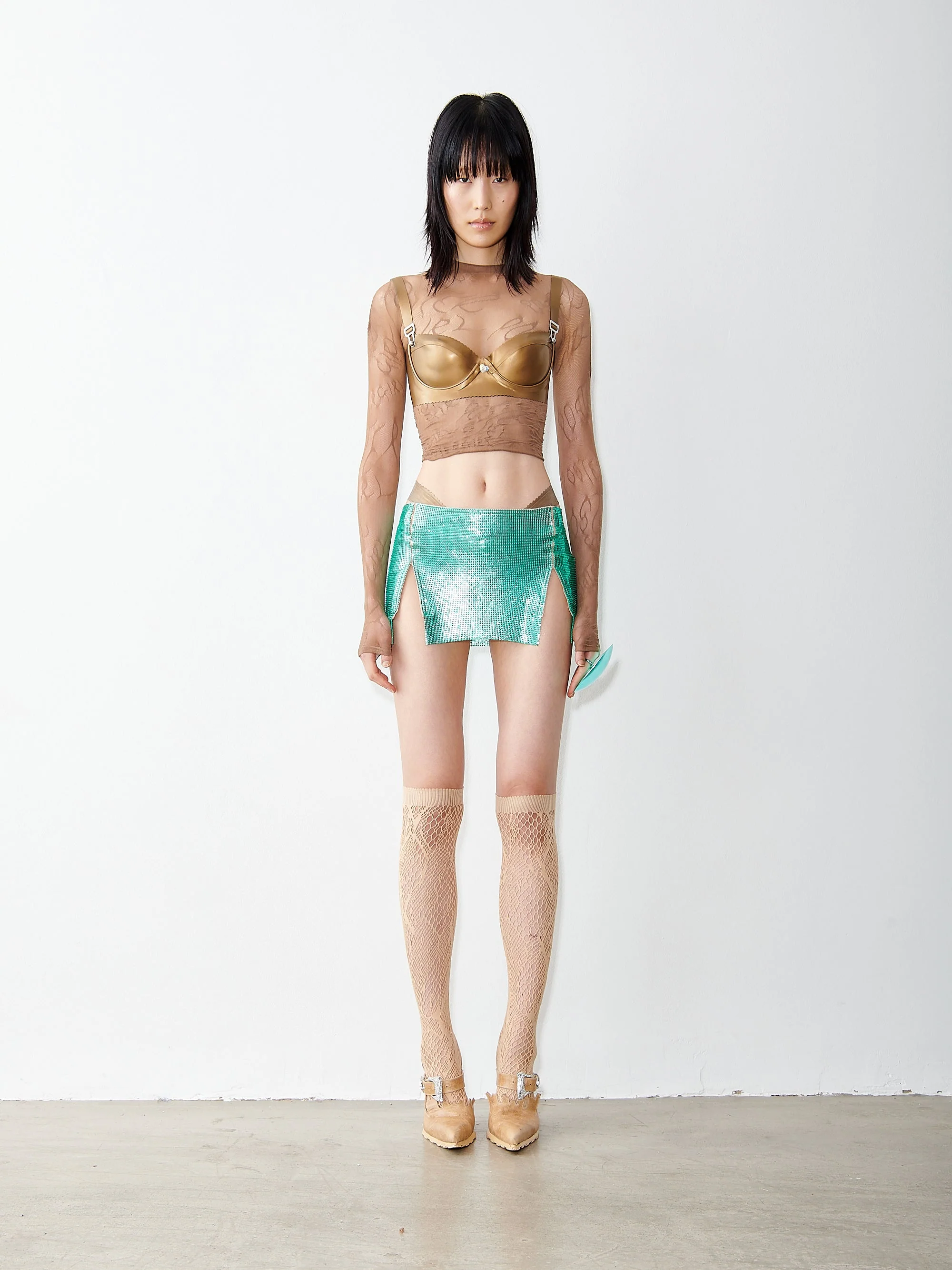 Mia Micro Skirt Laguna - Image 2
