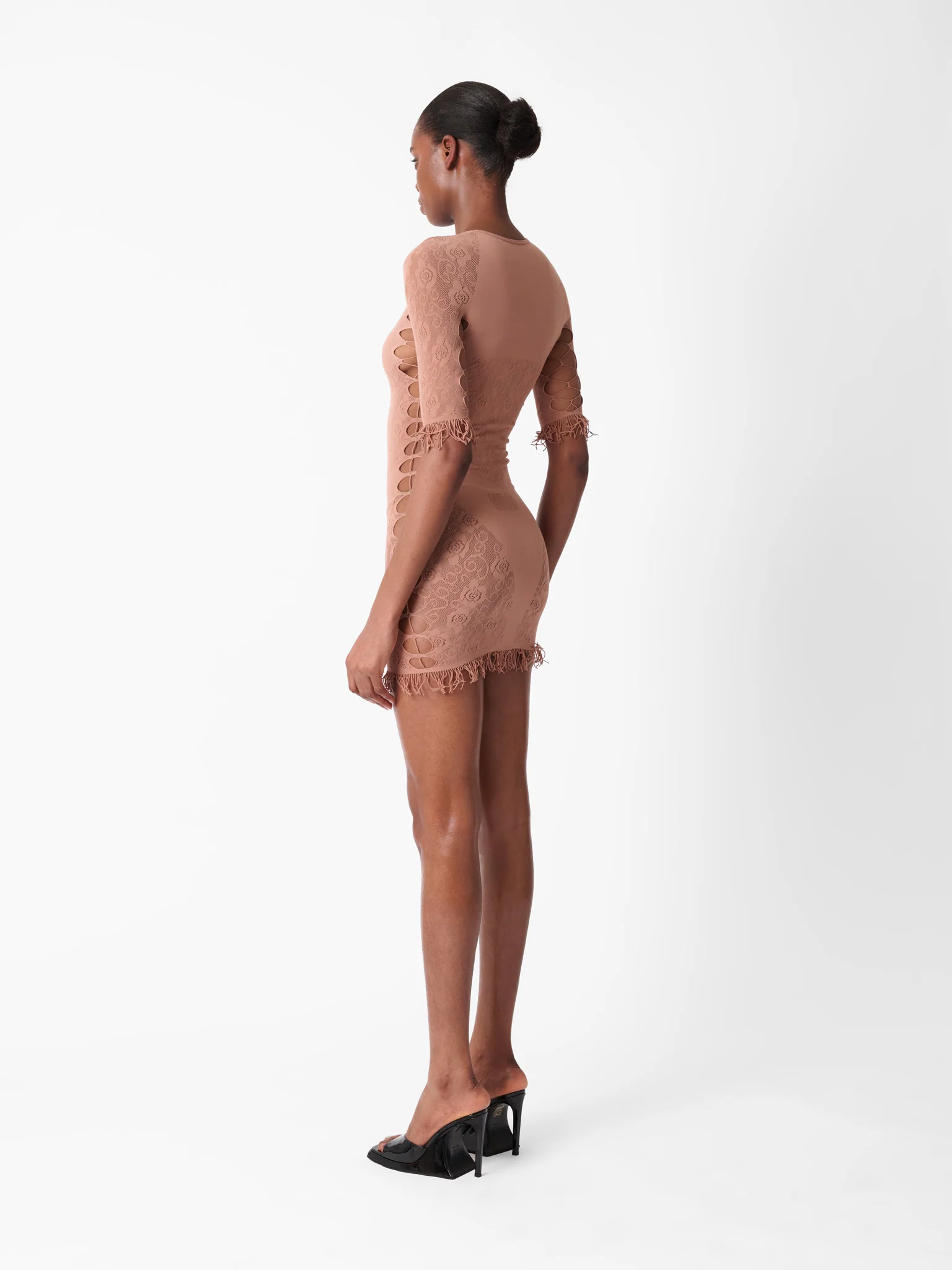 Miranda Dress Latte - Image 6