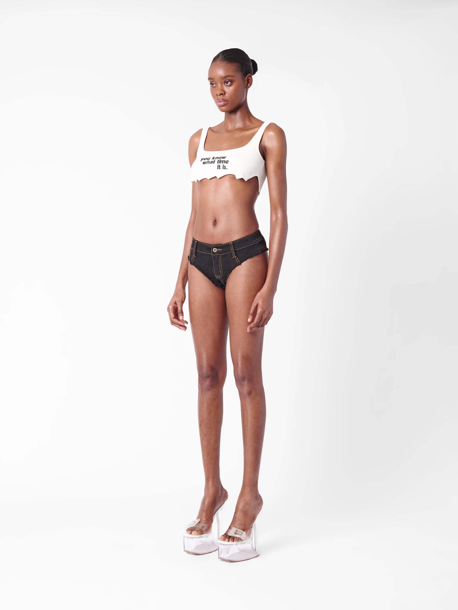 Oakley Denim Hotpants Black - Image 4