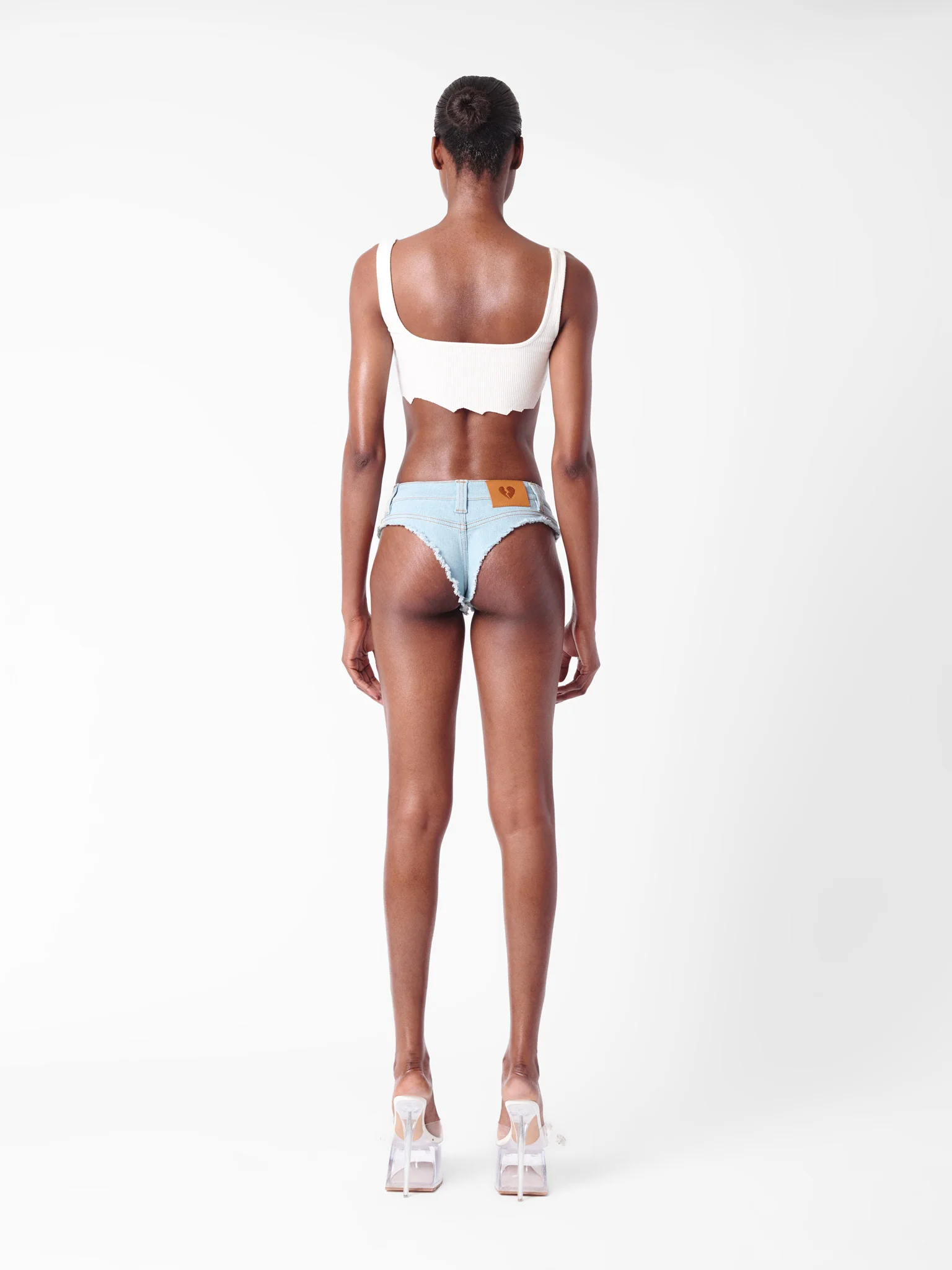 Oakley Denim Hotpants Blue - Image 3