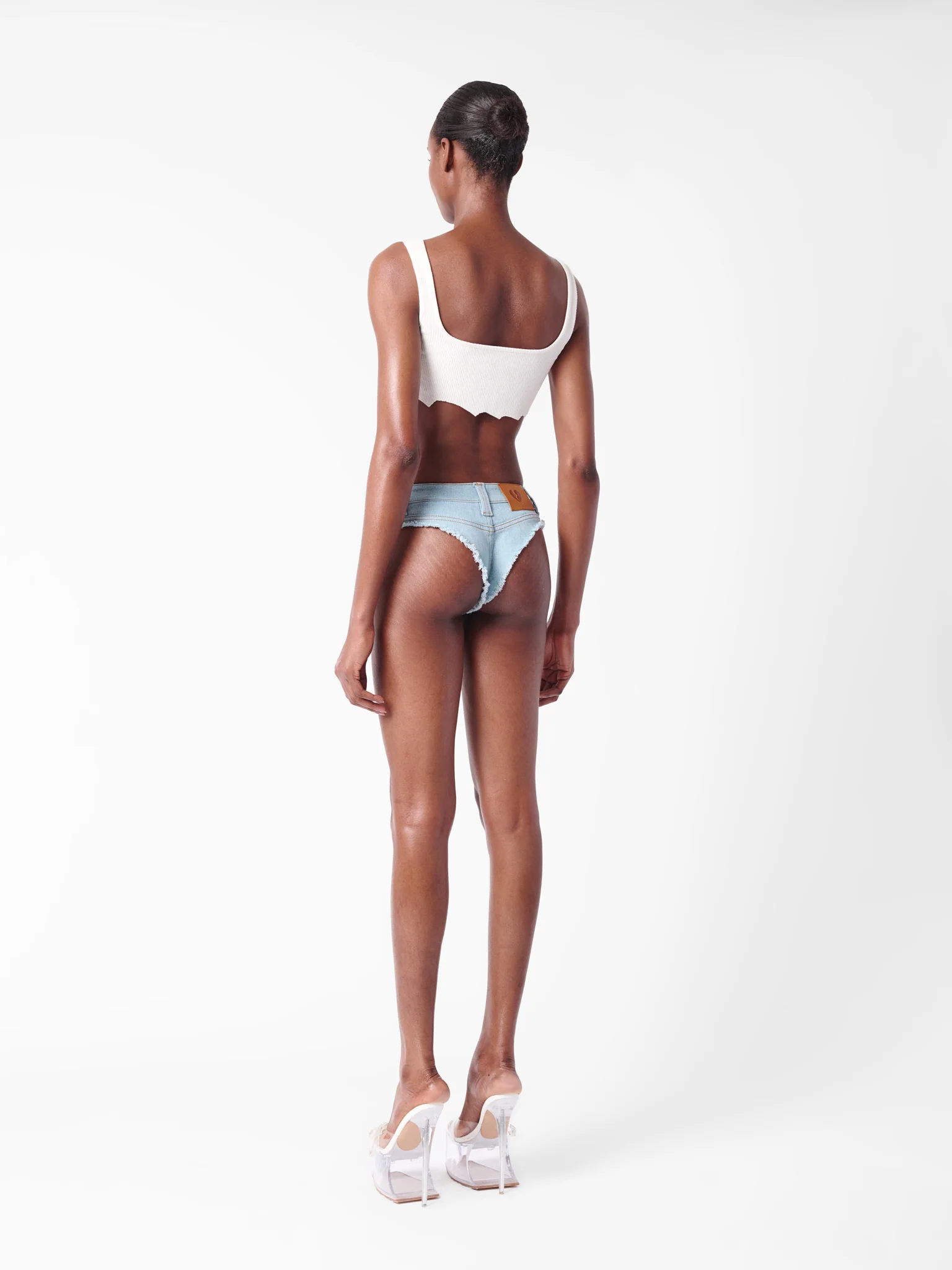 Oakley Denim Hotpants Blue - Image 5