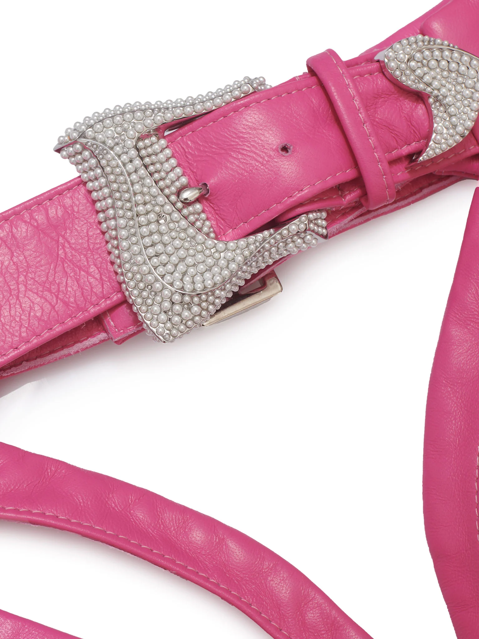 Oshun Leather Chaps Fuchsia Pink - Image 8