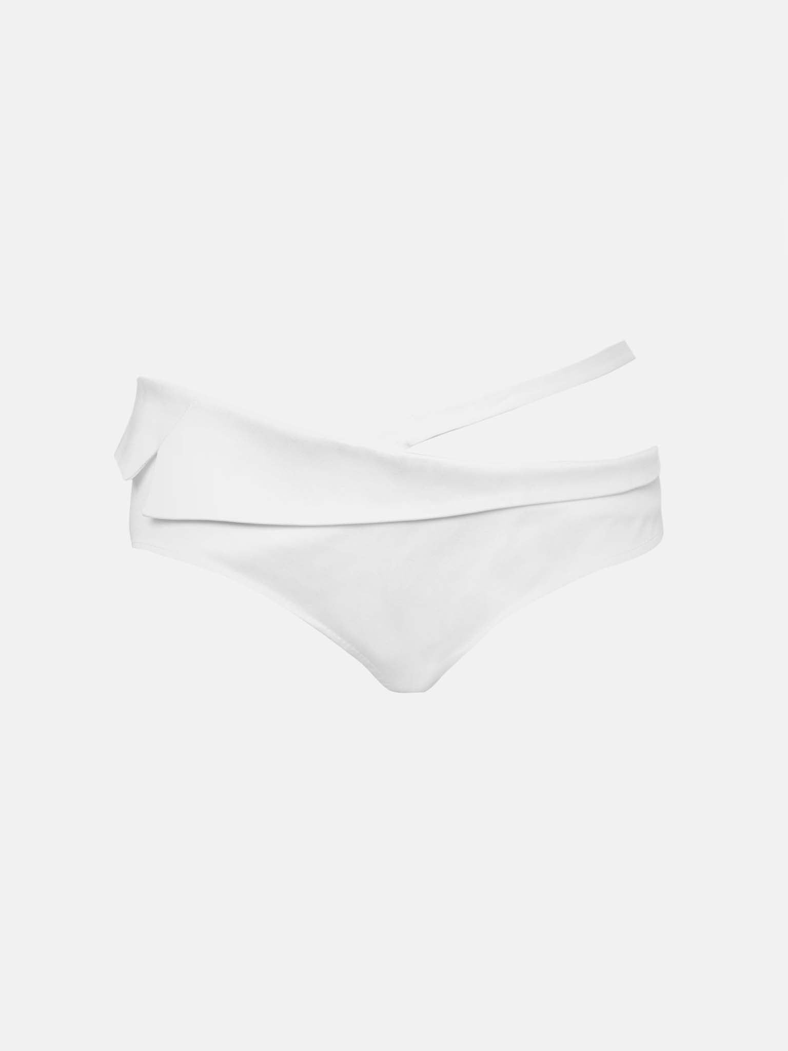 Paulette Shorts Stretch Cotton Virgin White - Image 6