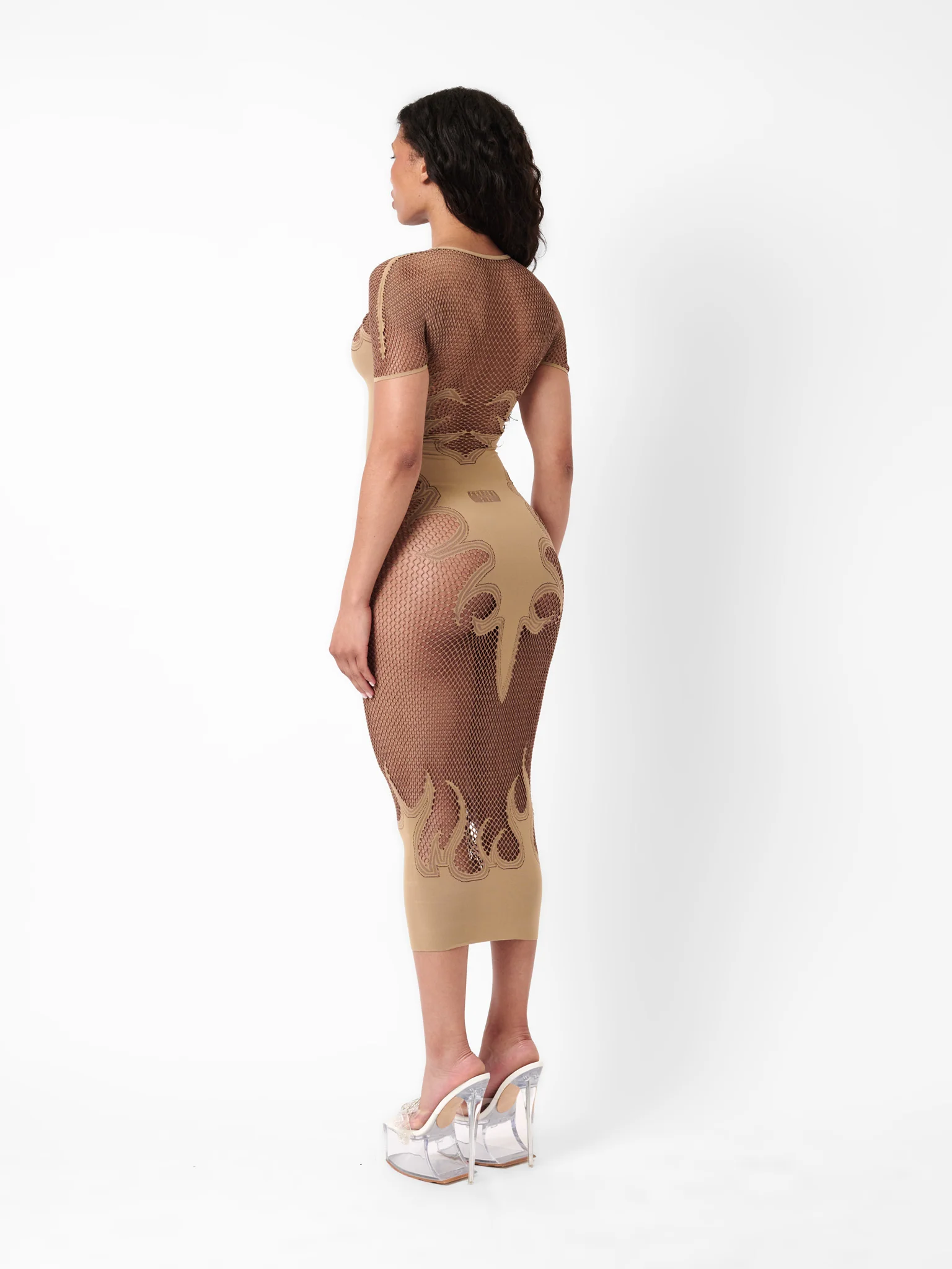 Peachy Dress Beige - Image 5